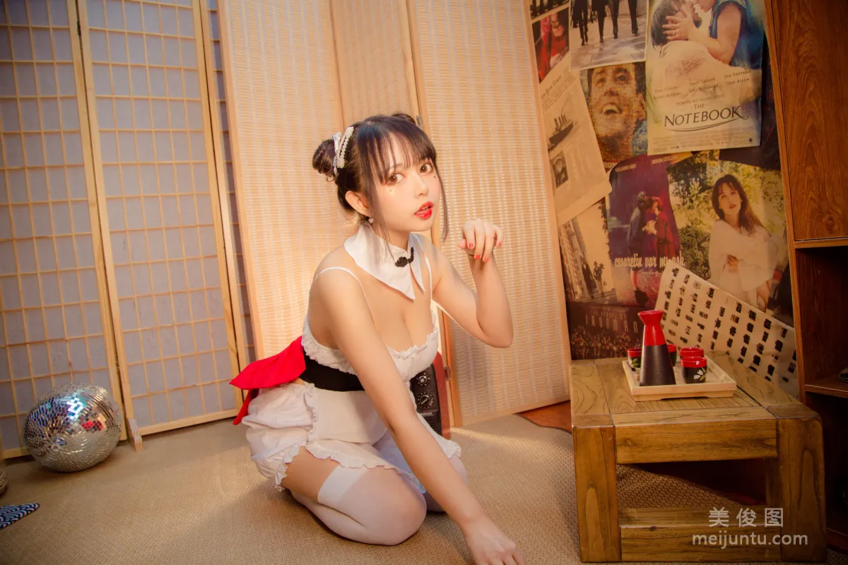 [Web Idols] Black Cat OvO, Chinese Style Photo Set photo 7