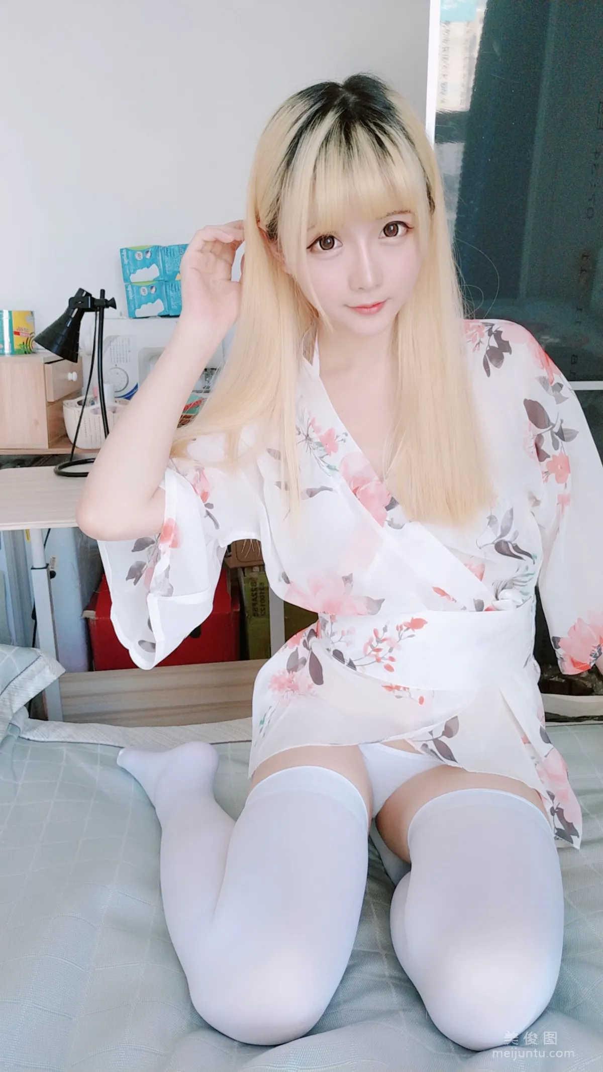 [Web Idols Coser Beauty] Xingzhi Chichi, Kimono Photo Set photo 21