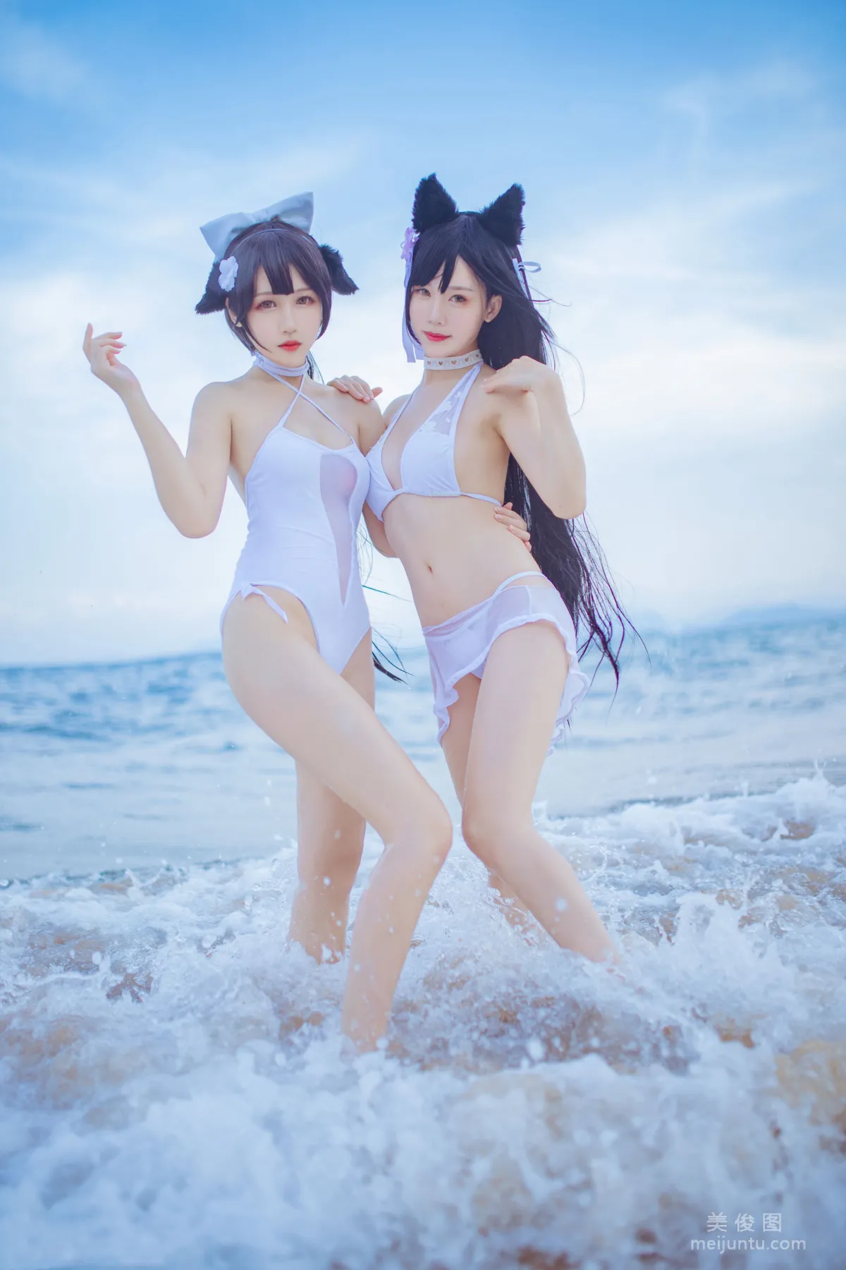 Douniang Lishi x Bu Daimao, Mastiff Beach Swimwear Photo Set photo 27