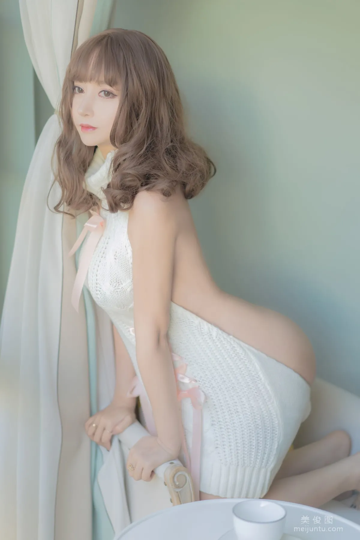 [Web Idols] Mixianxian sama Sweater Photo Set photo 30