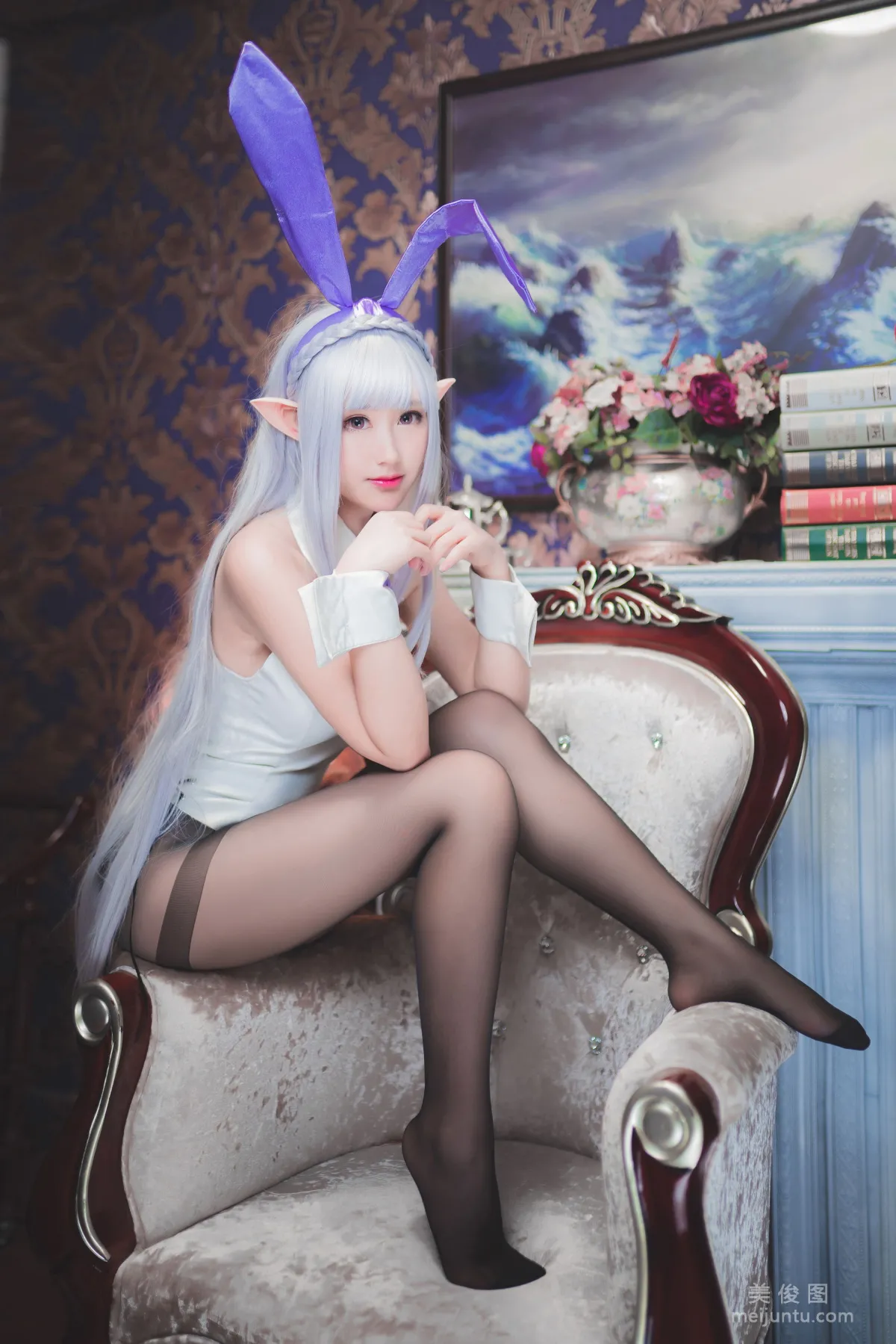 Cosplay Mo Xiaowu, Aimi Liya Bunny Girl, Photo Set photo 15