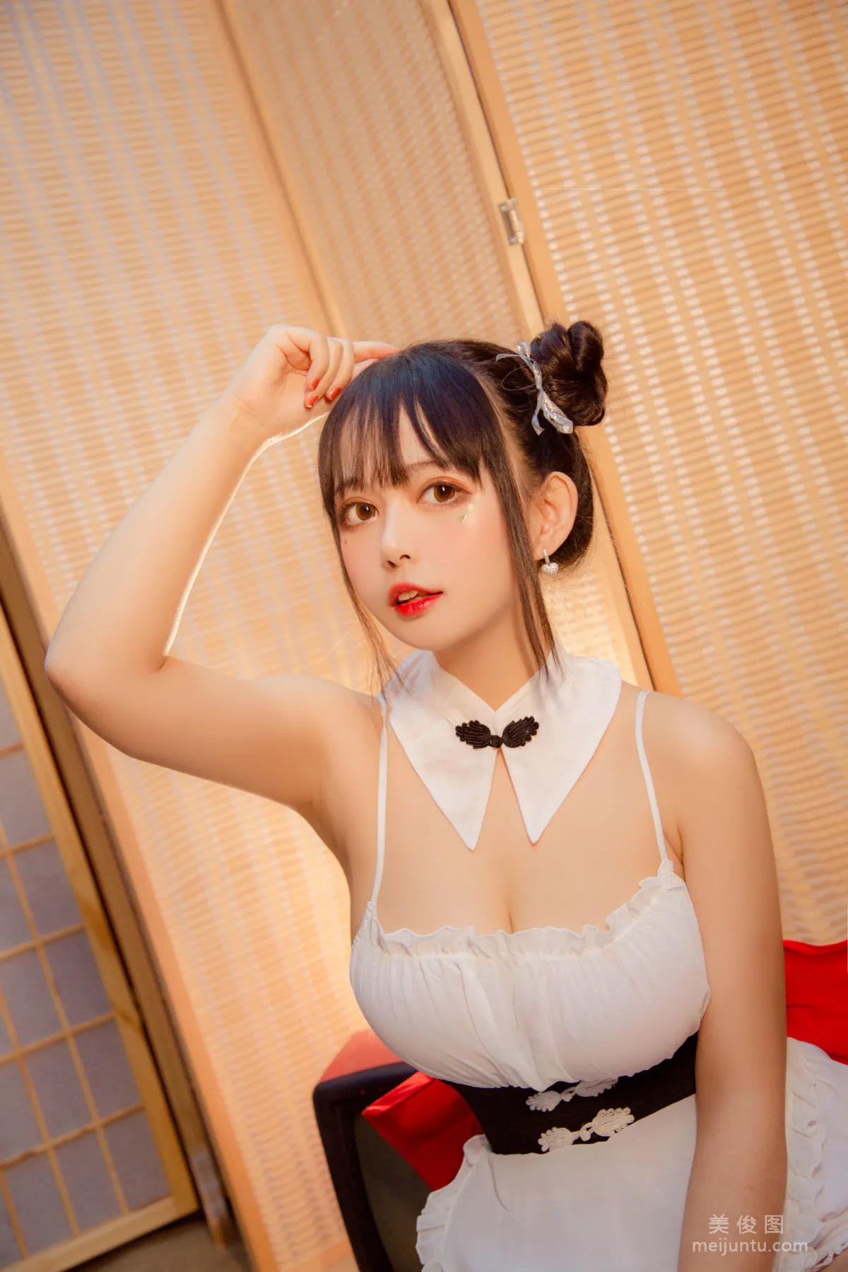 [Web Idols] Black Cat OvO, Chinese Style Photo Set photo 3