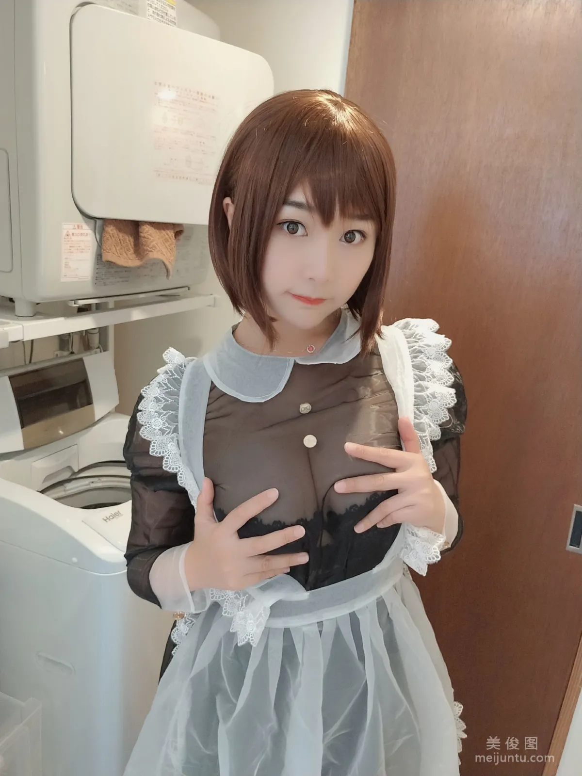 [网红Coser] 三刀刀Miido 《透明女仆》 写真集13