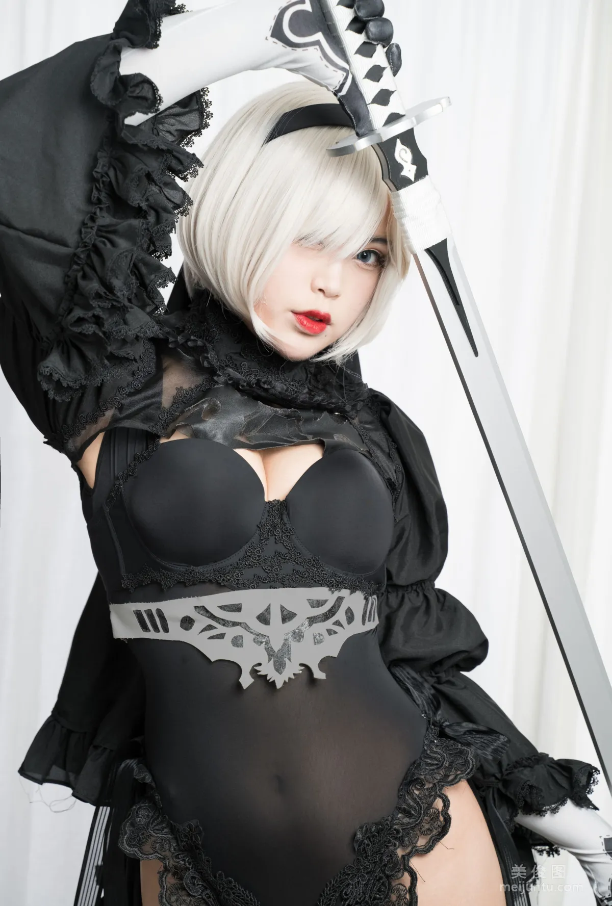 [美女Coser] -白烨- 《2b全套》 写真集73