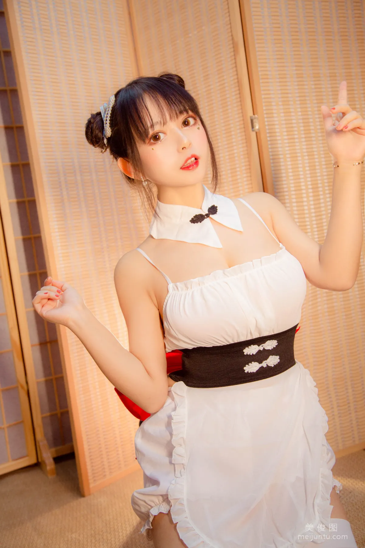 [Web Idols] Black Cat OvO, Chinese Style Photo Set photo 6