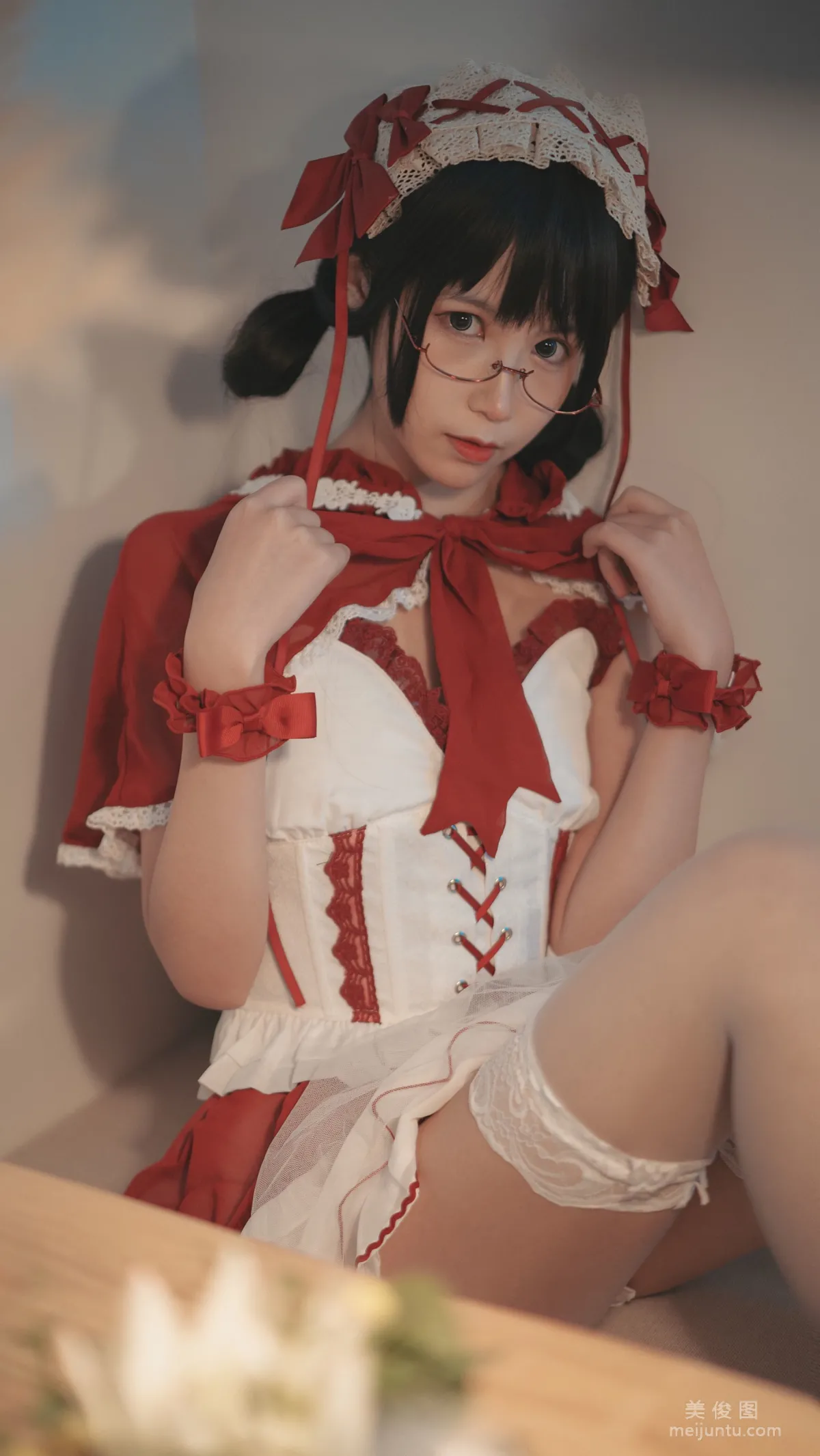 [Web Idol Coser] Zhuyue su, Little Red Riding Hood Photo Set photo 25