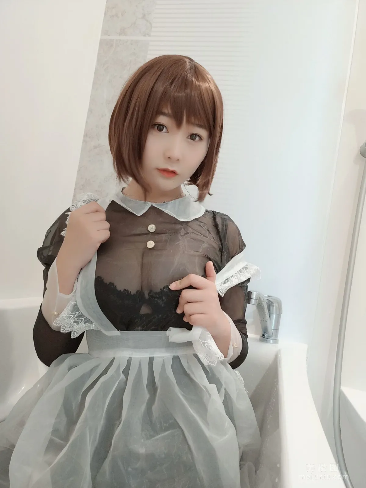 [网红Coser] 三刀刀Miido 《透明女仆》 写真集10