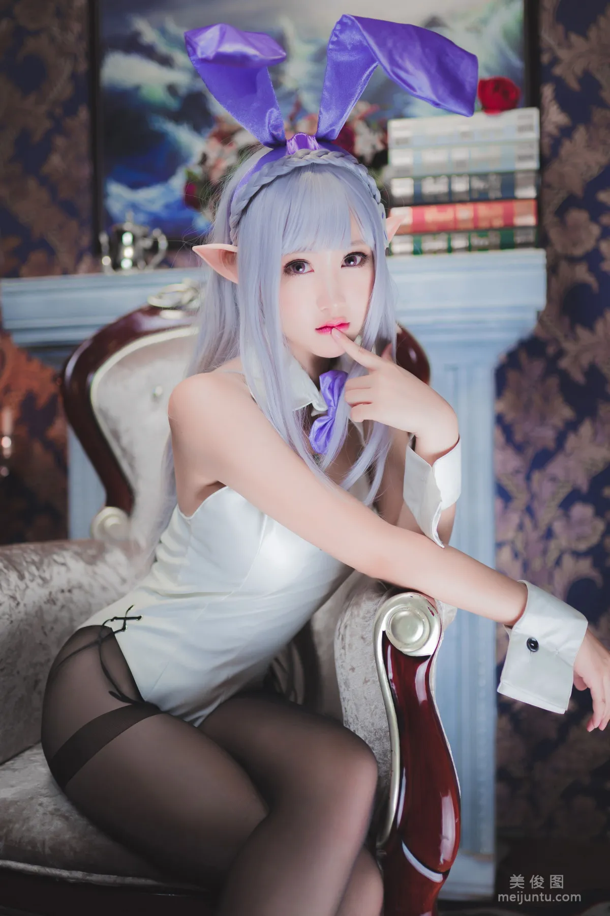 Cosplay Mo Xiaowu, Aimi Liya Bunny Girl, Photo Set photo 10
