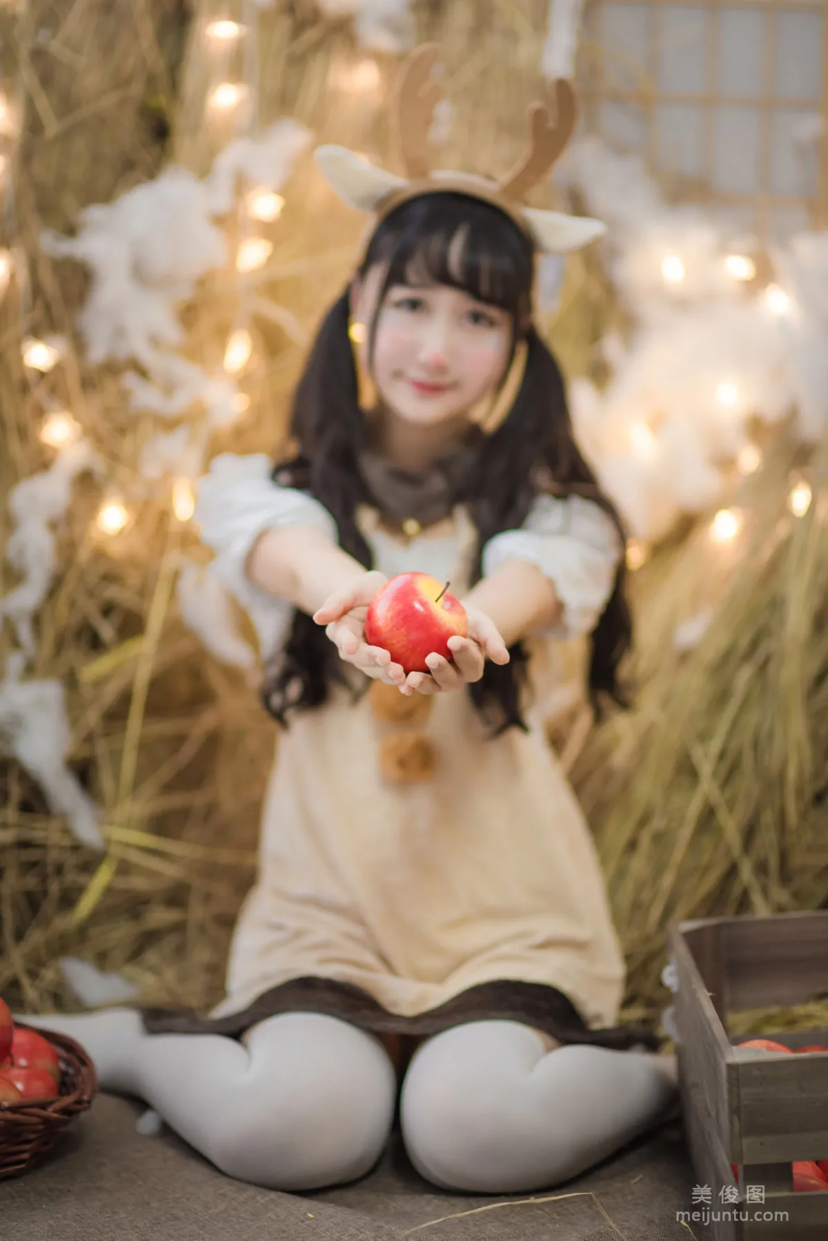 Mu Mianmian OwO, Santa Claus and Reindeer-chan Photo Set photo 44