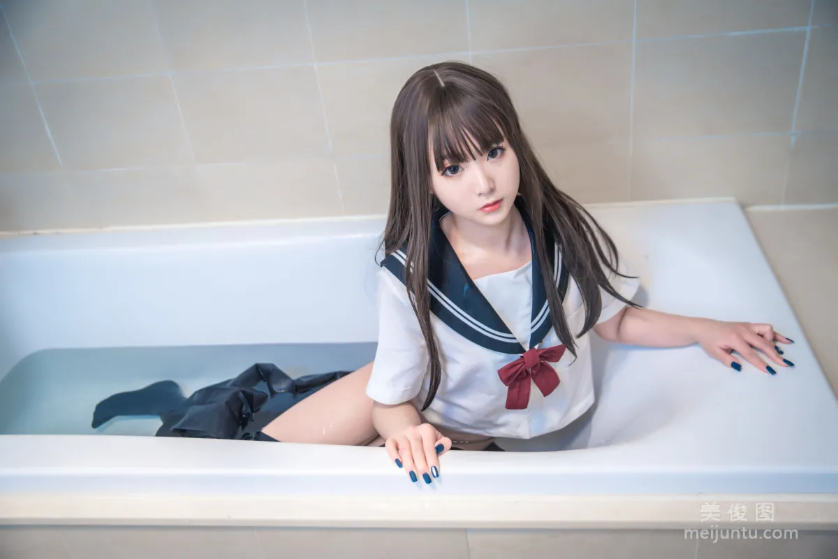 Coser是青水 《JK制服》 写真集30