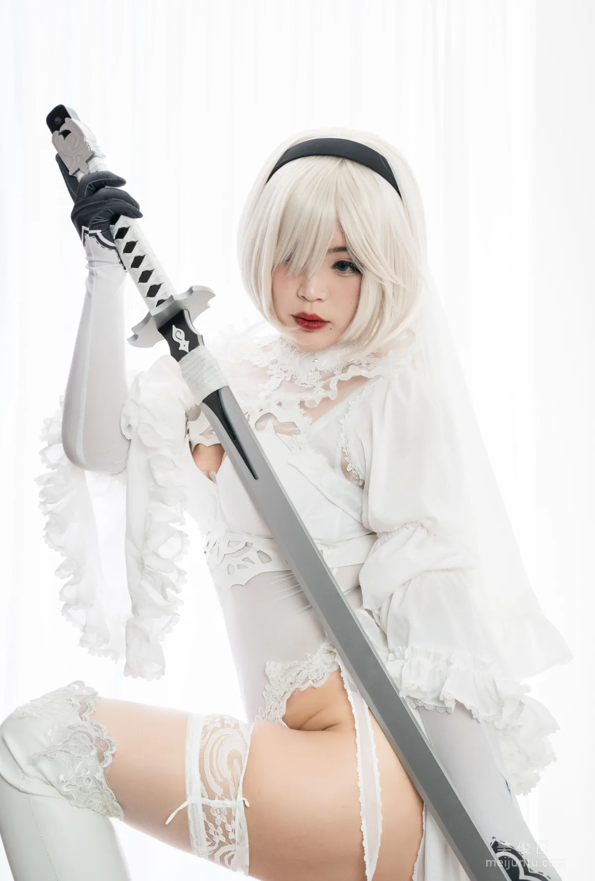 [美女Coser] -白烨- 《2b全套》 寫真集 39