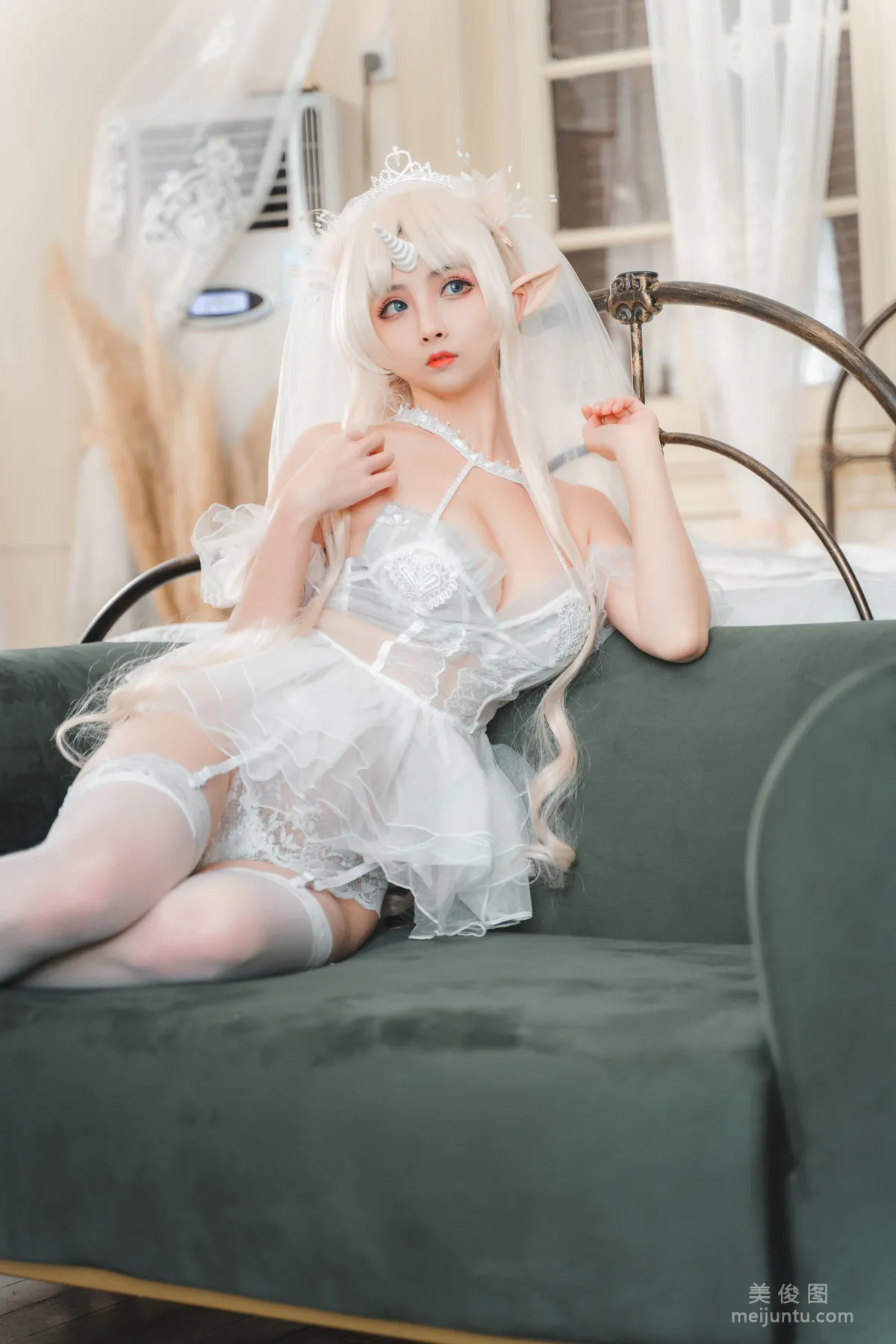 [Web Idols Coser] Liang Liangzi, Unicorn, Photo Set photo 12