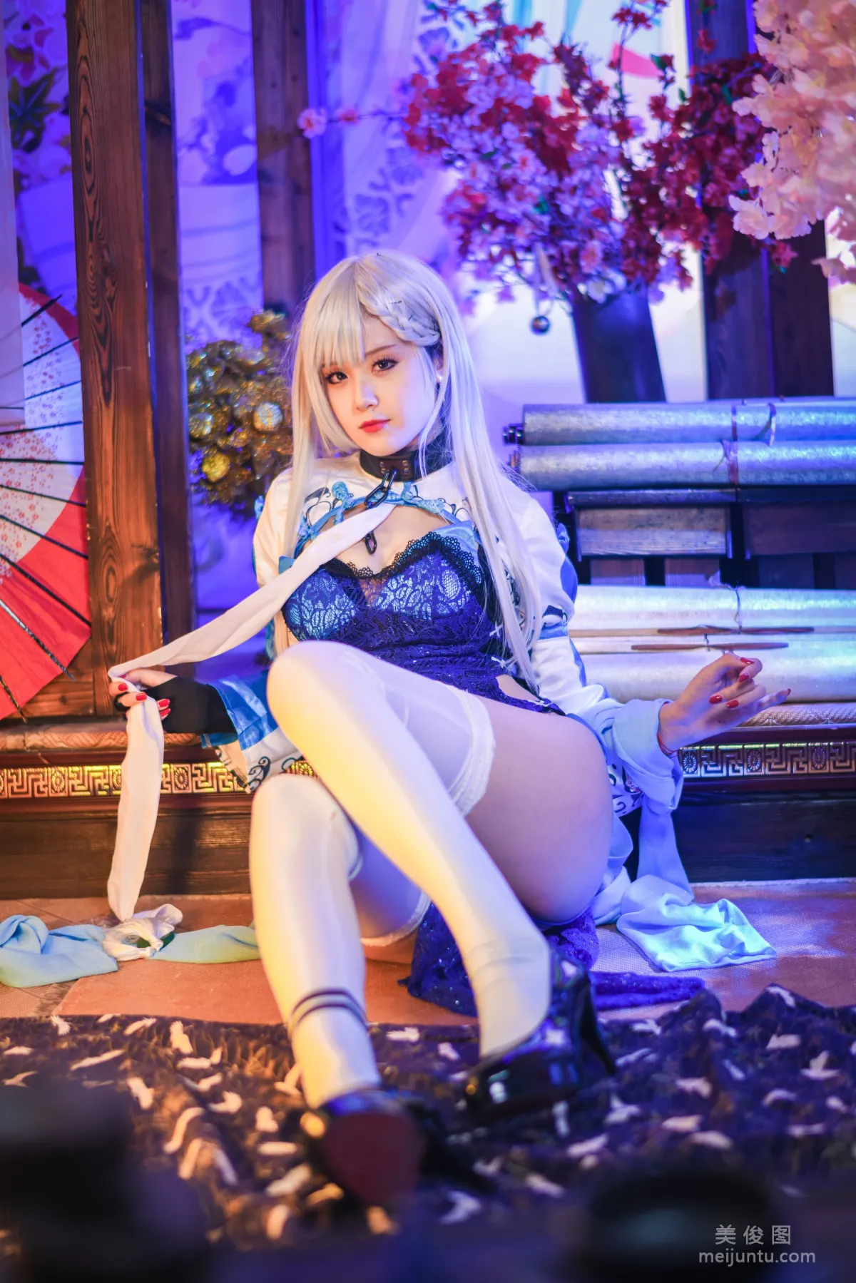 Coser Beauty Akisoso Qiu Chuchu, Belfast and Shiranui Photo Set photo 20