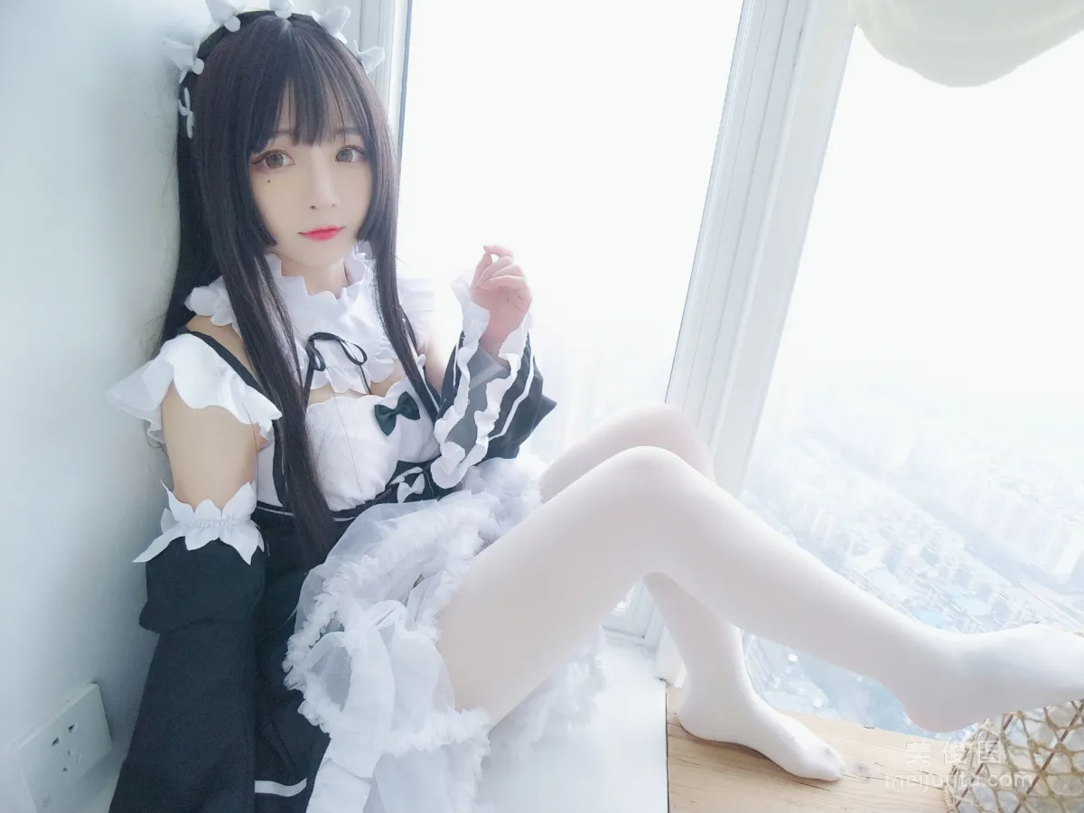 [Web Idols Coser] Guchuan kagura, Black and White Maid, Photo Set photo 28