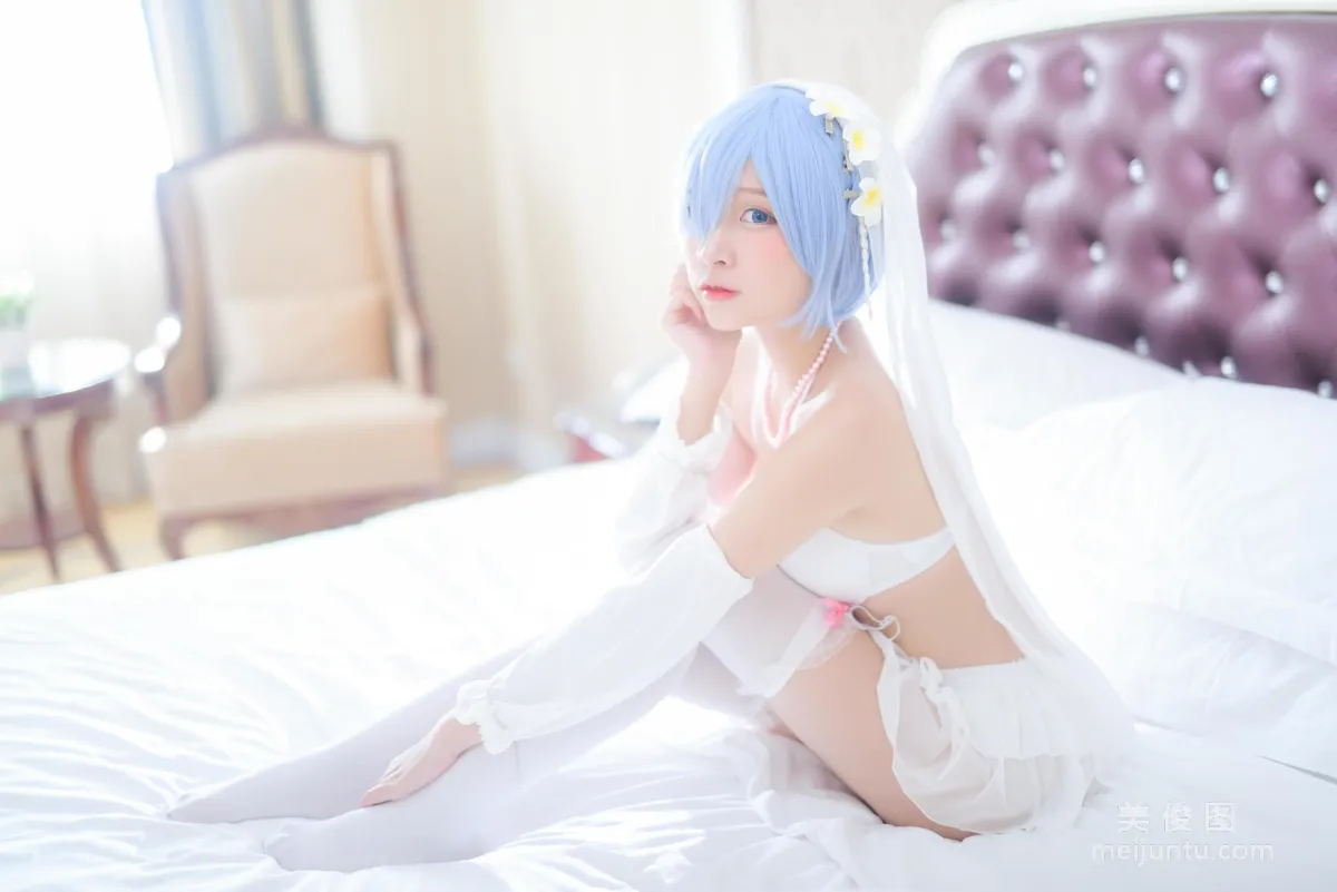 二佐Nisa 《蕾姆婚纱》 写真集12