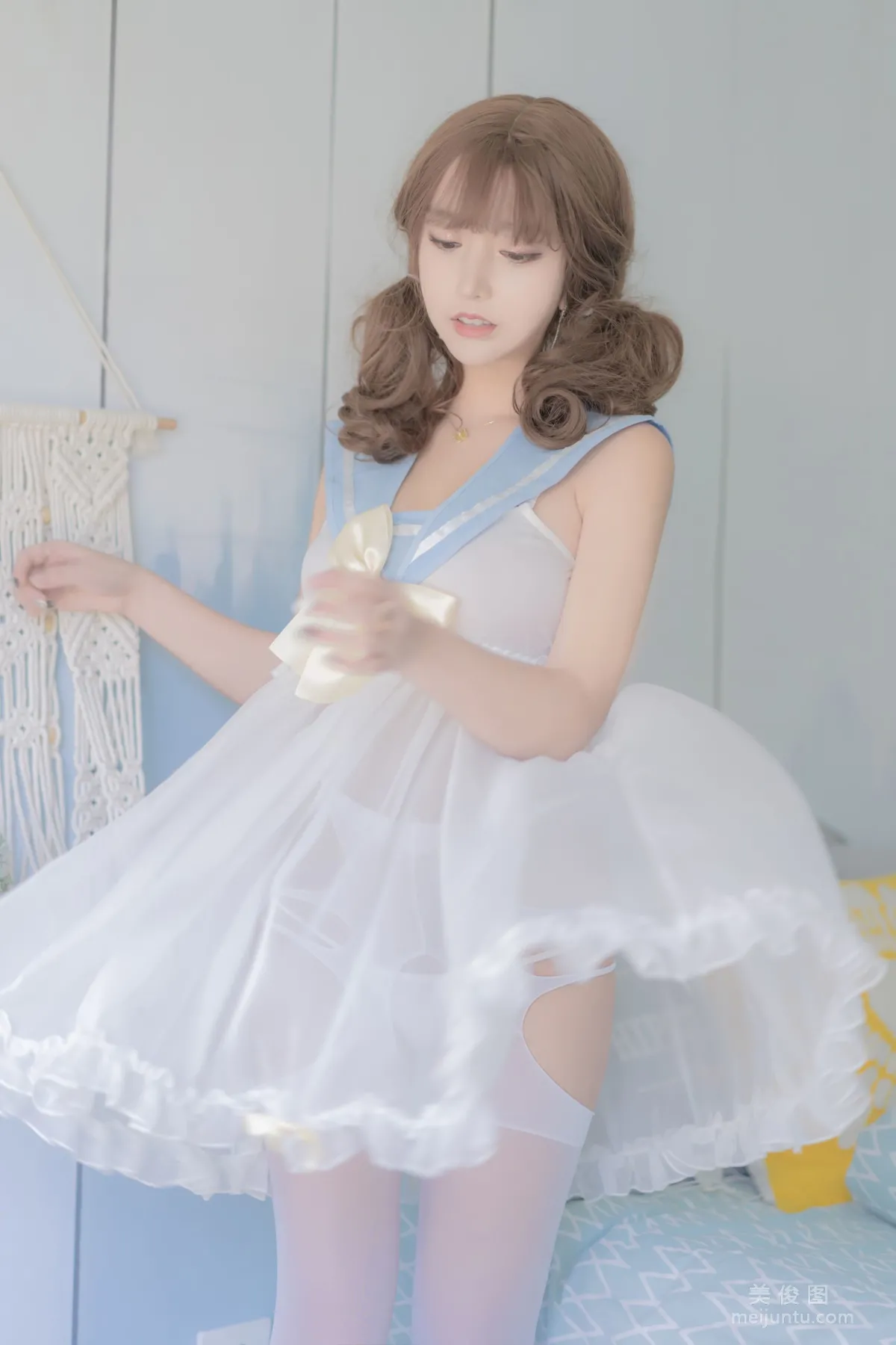 米线线sama 《汽水味的小盆友》 写真集39