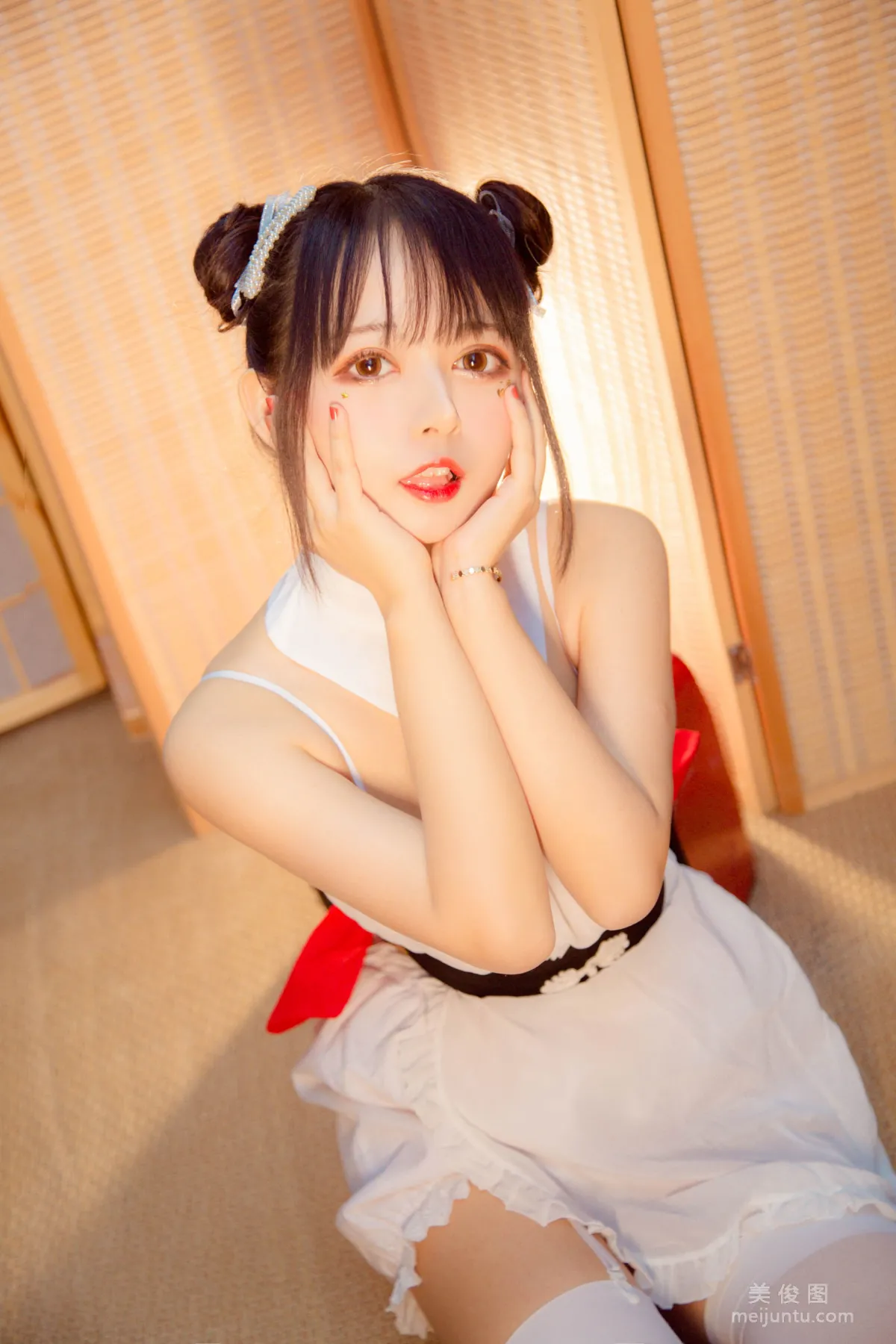 [Web Idols] Black Cat OvO, Chinese Style Photo Set photo 13