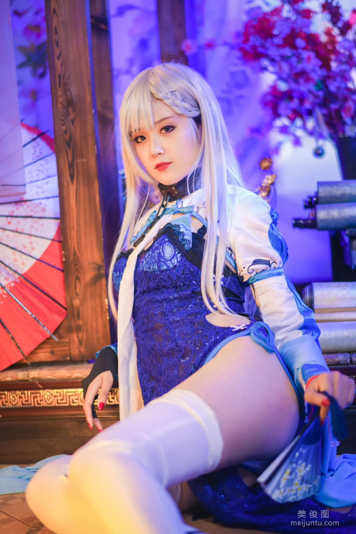 Coser Beauty Akisoso Qiu Chuchu, Belfast and Shiranui Photo Set photo 22