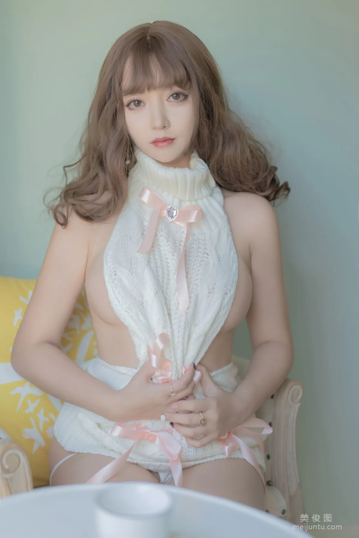 [Web Idols] Mixianxian sama Sweater Photo Set photo 32