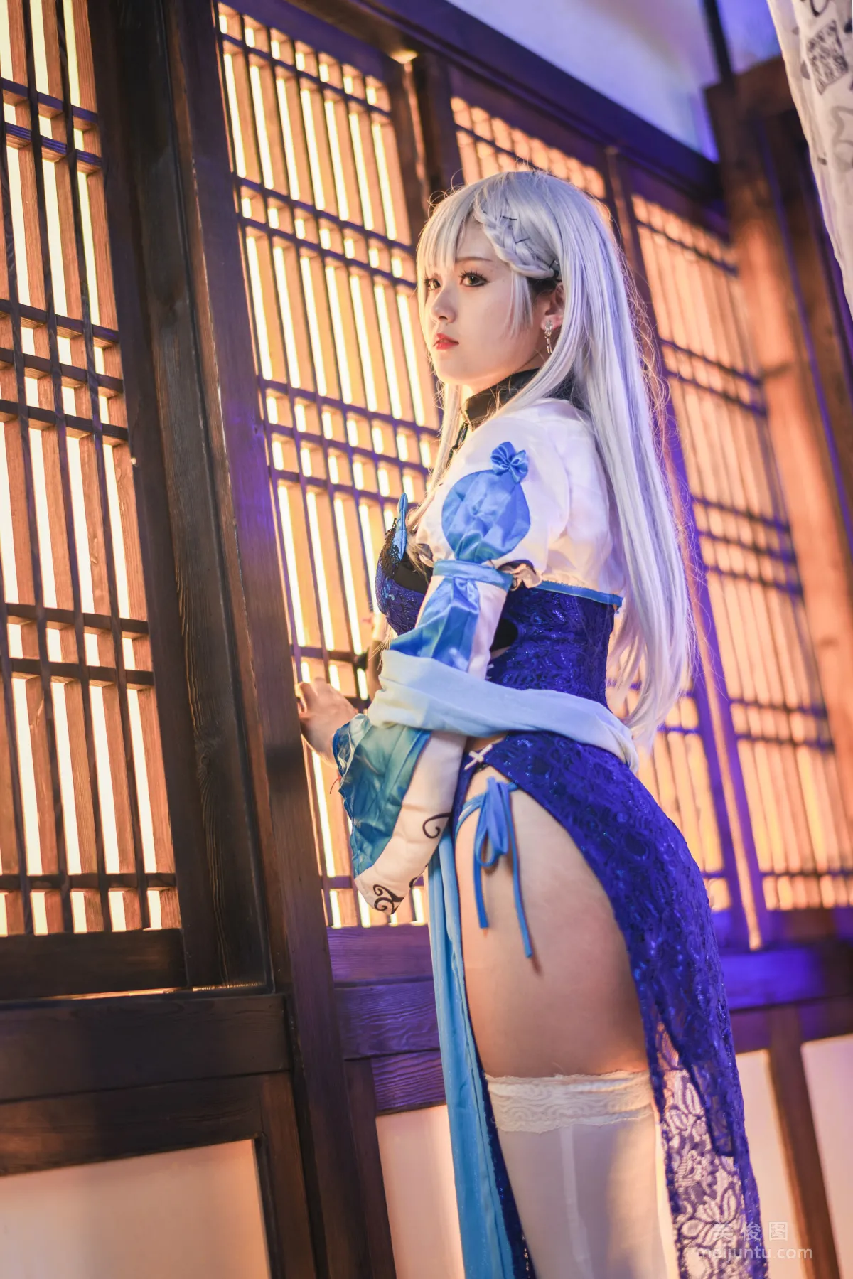 Coser Beauty Akisoso Qiu Chuchu, Belfast and Shiranui Photo Set photo 15
