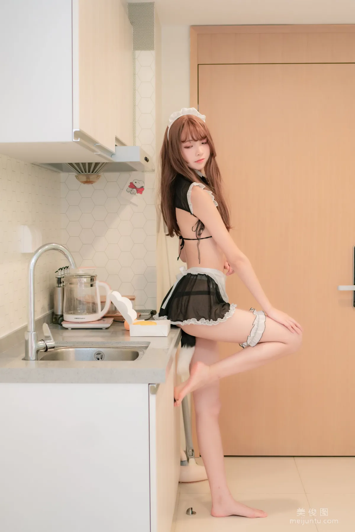 清纯Coser西瓜 《私房女仆》 写真集7
