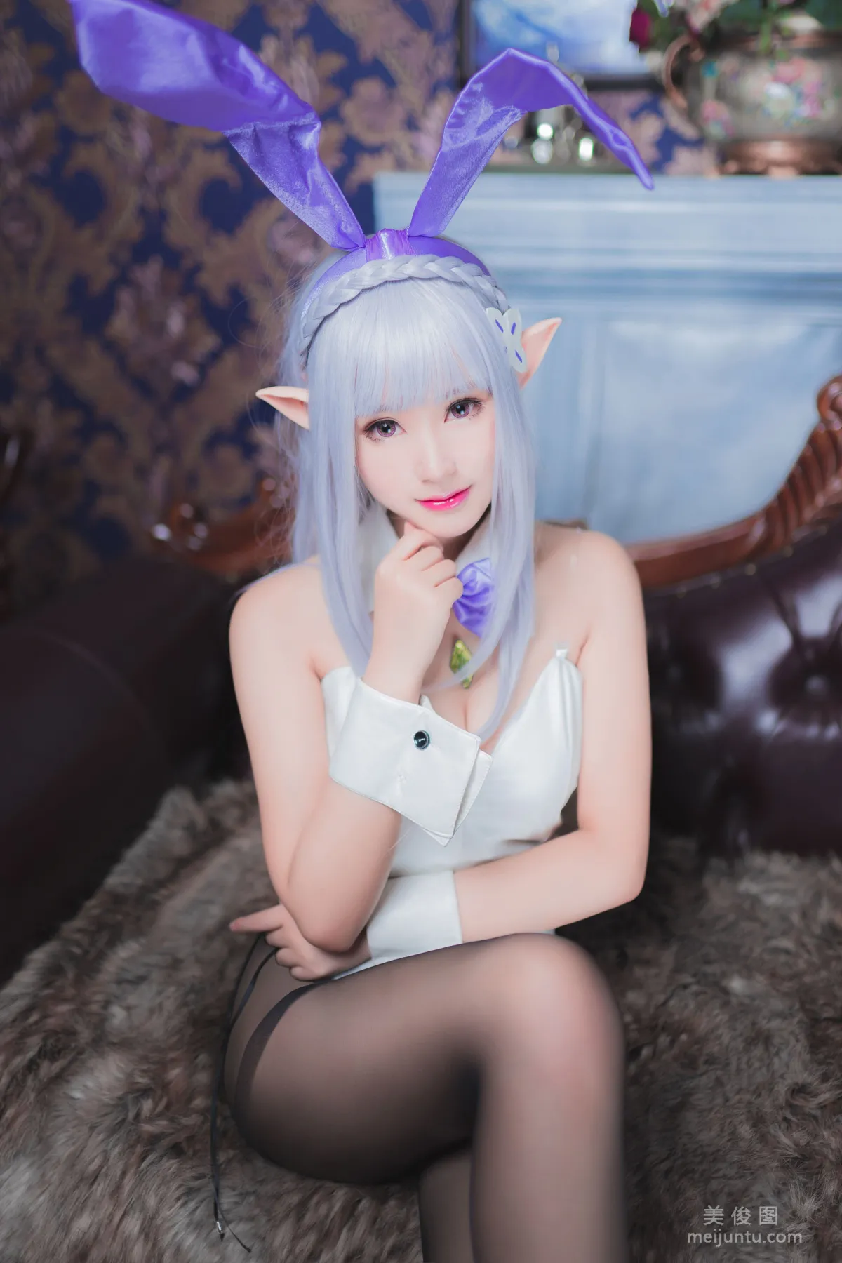 Cosplay Mo Xiaowu, Aimi Liya Bunny Girl, Photo Set photo 7