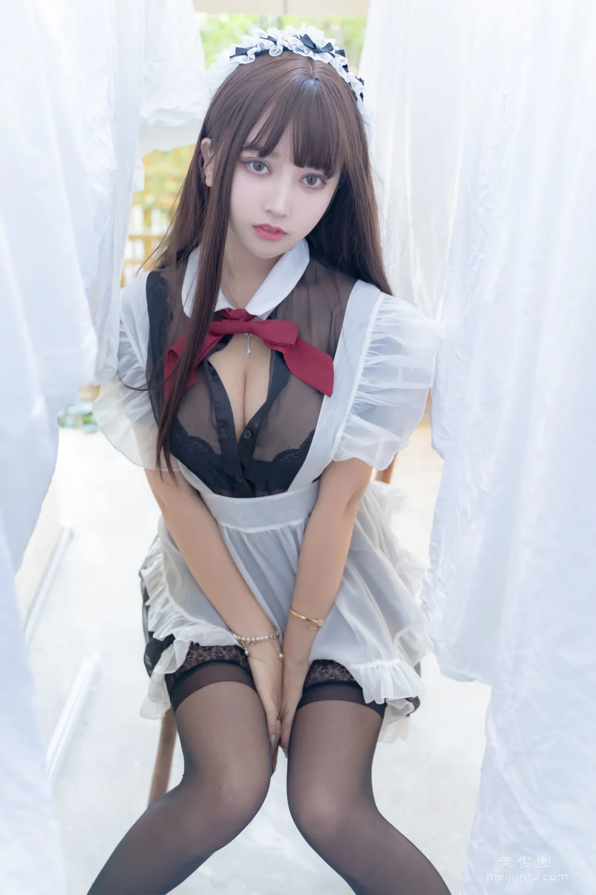 [Beautiful Coser] Mixianxian sama, Transparent Maid, Photo Set photo 45