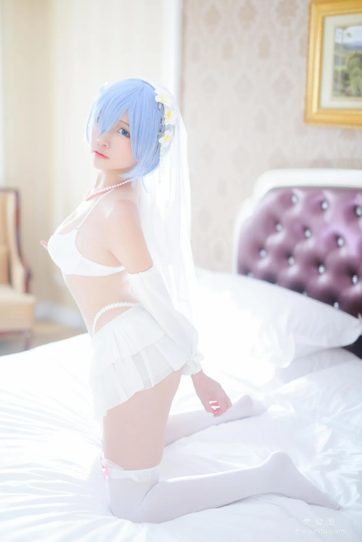 二佐Nisa 《蕾姆婚纱》 写真集16