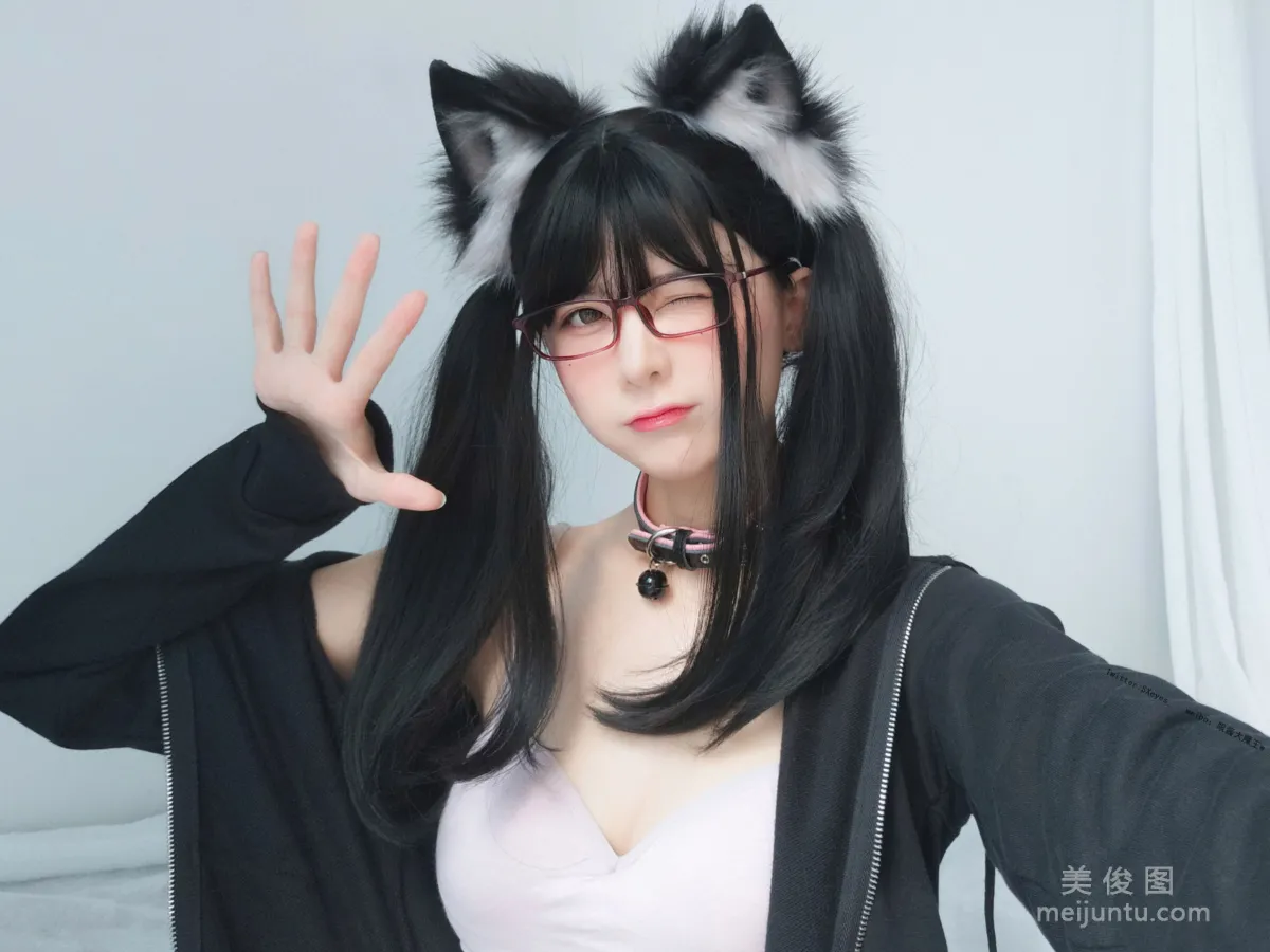 眼酱大魔王w 《黑狐》 写真集13