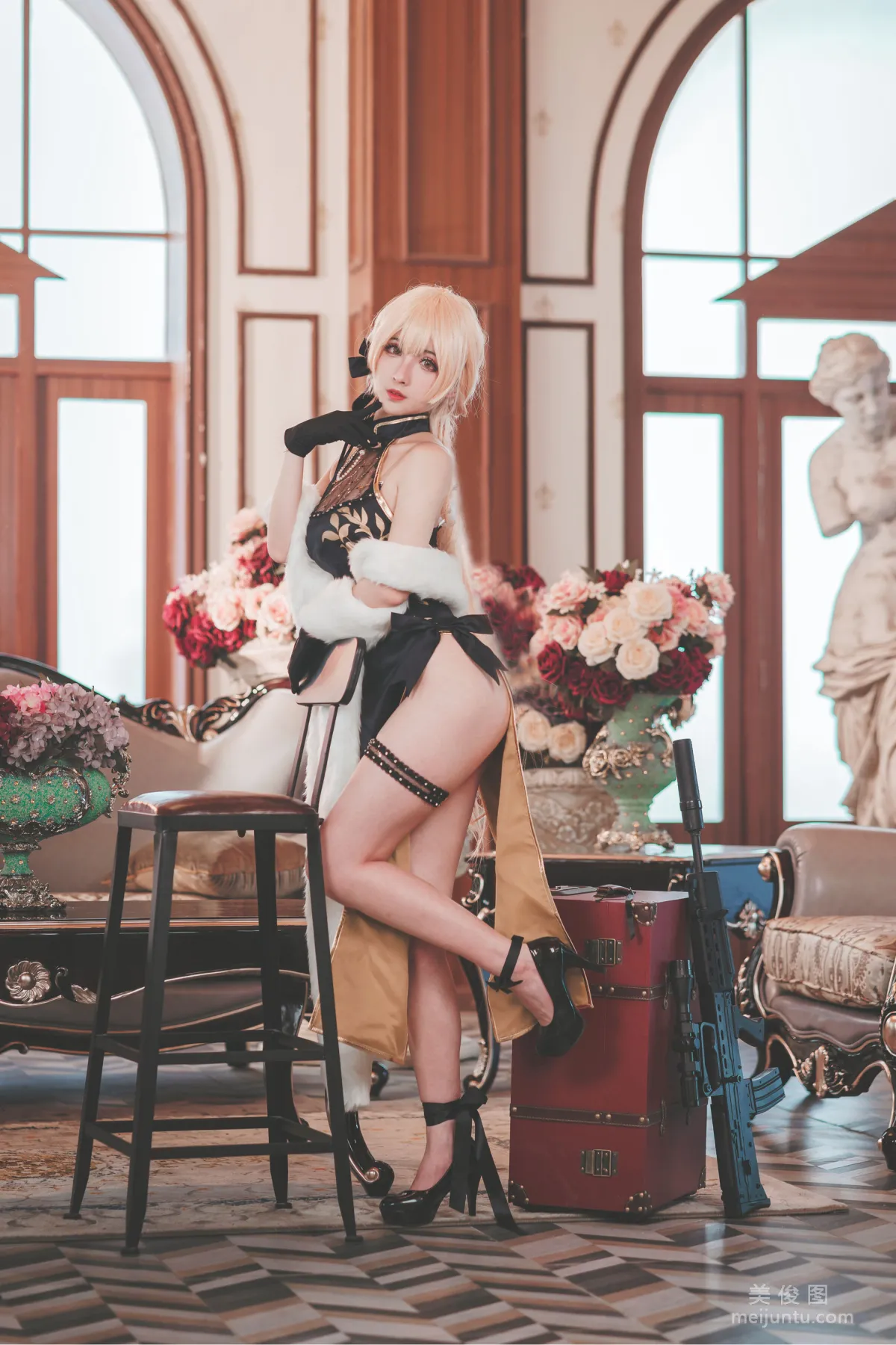 [網紅Coser美女] rioko涼涼子 《少女前線OTs-14》 寫真集 3