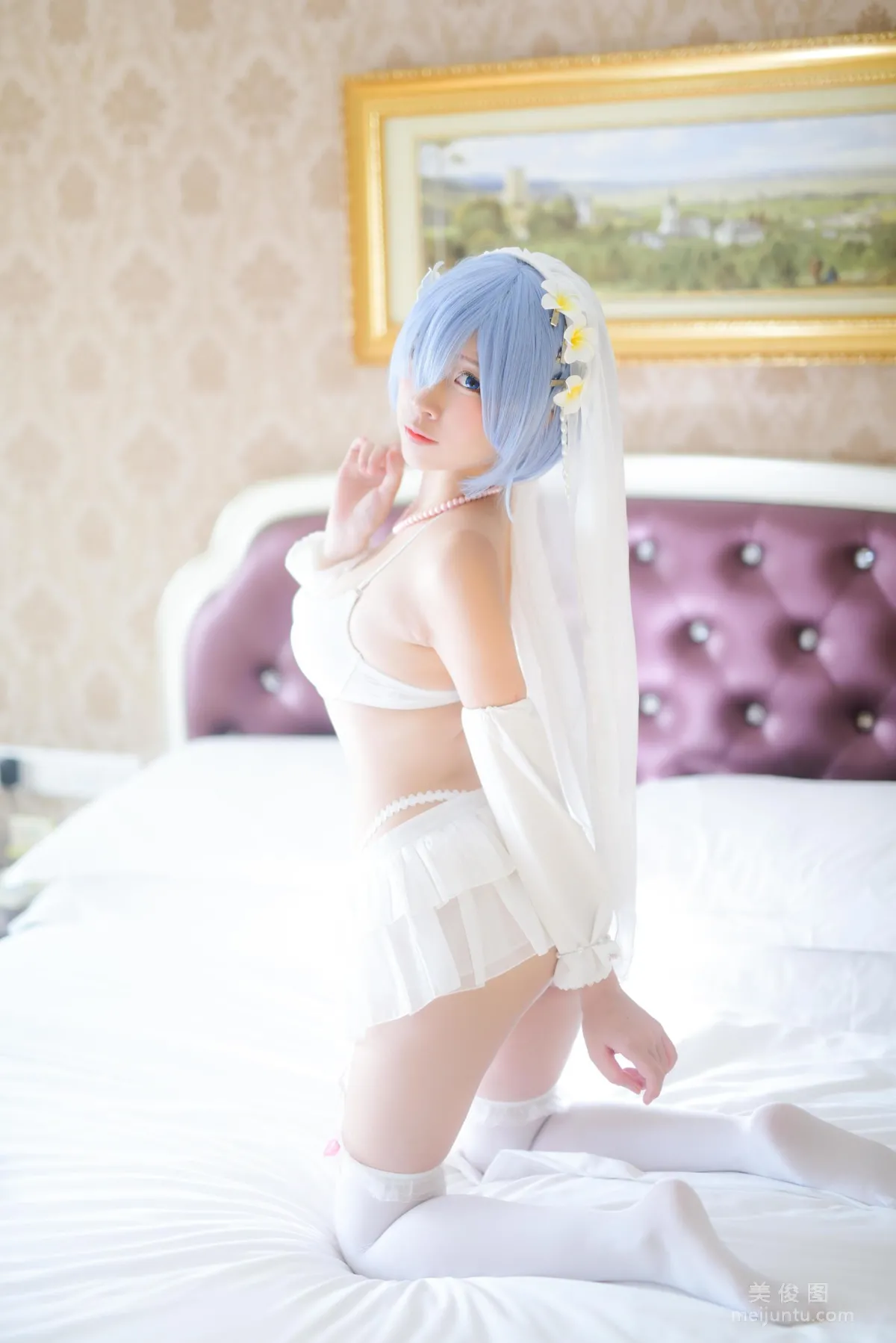 二佐Nisa 《蕾姆婚纱》 写真集6