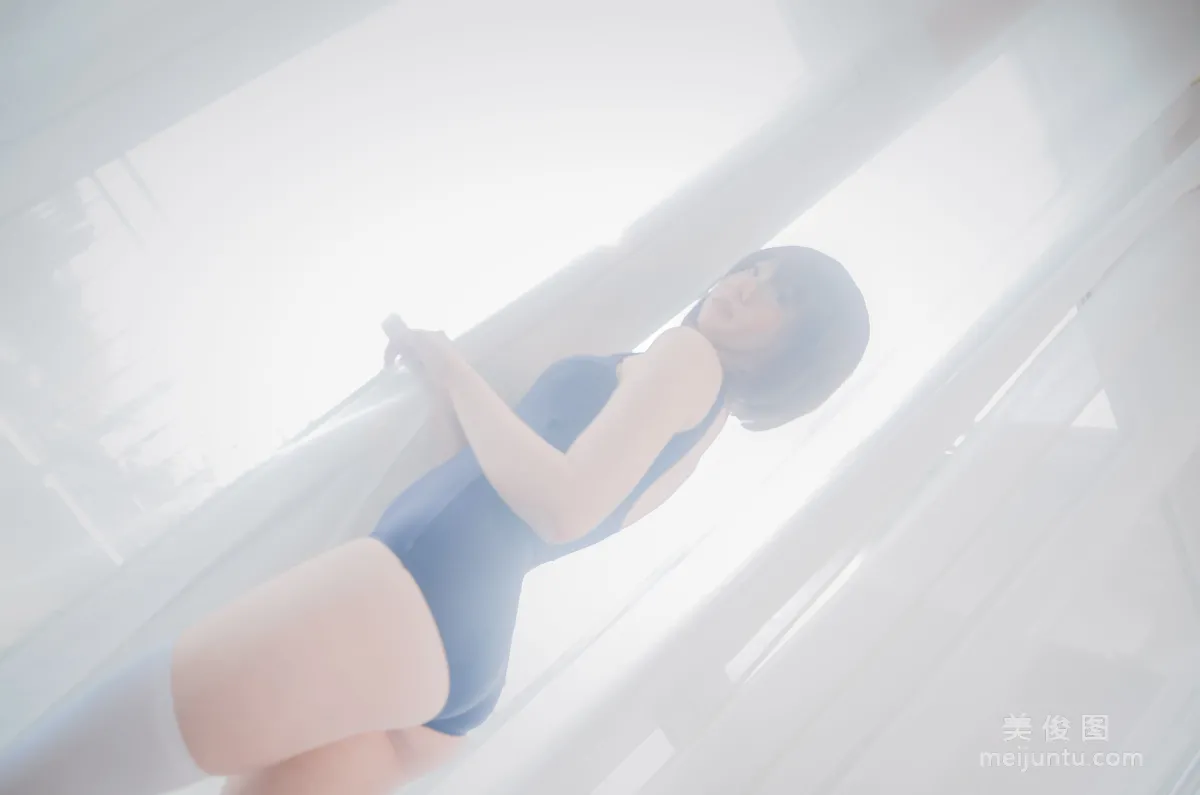 Cute Girl Shi Qingshui, School Swimsuit, Photo Set photo 12