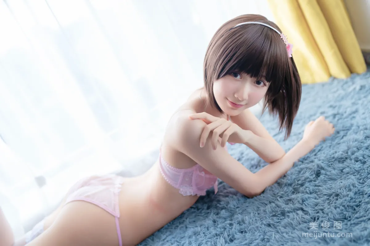 Mu Mianmian OwO, Kato Megumi Underwear Photo Set photo 12