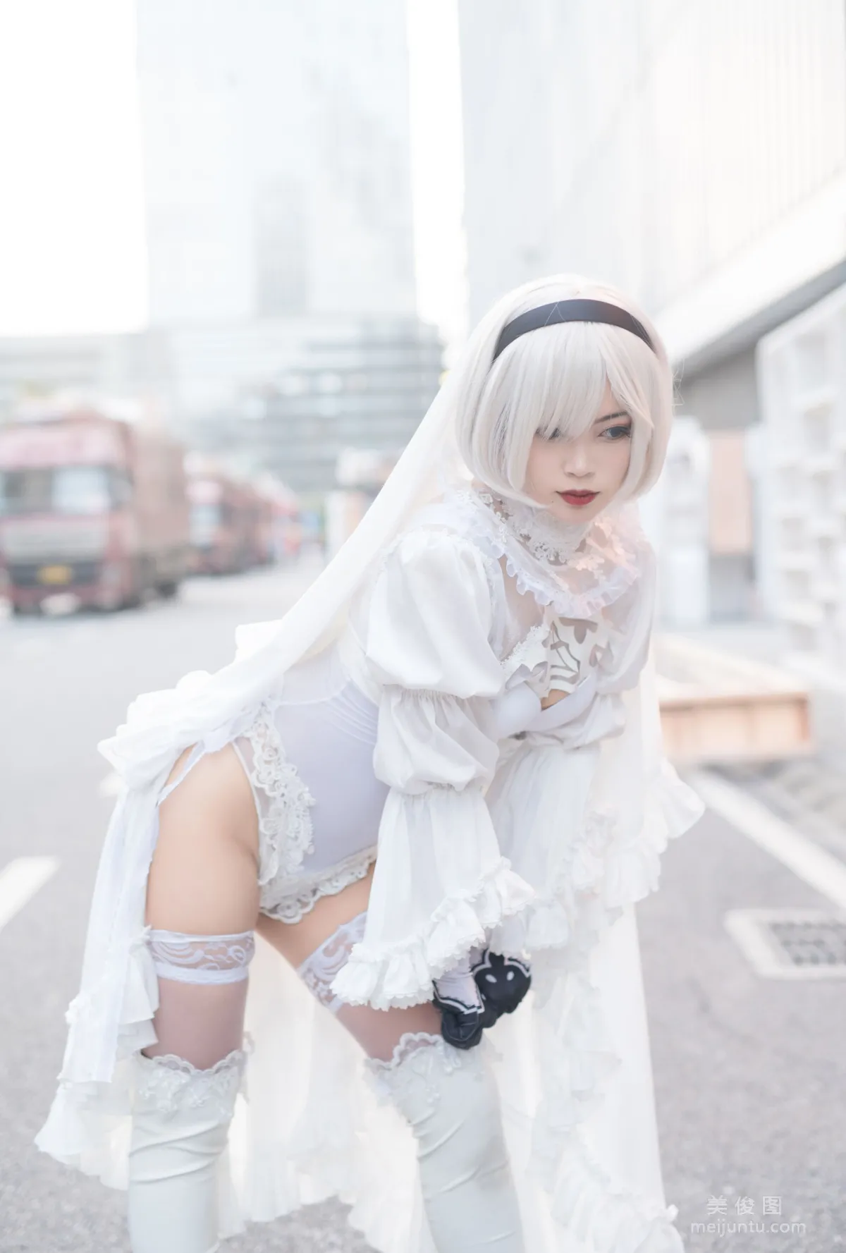 [美女Coser] -白烨- 《2b全套》 写真集124