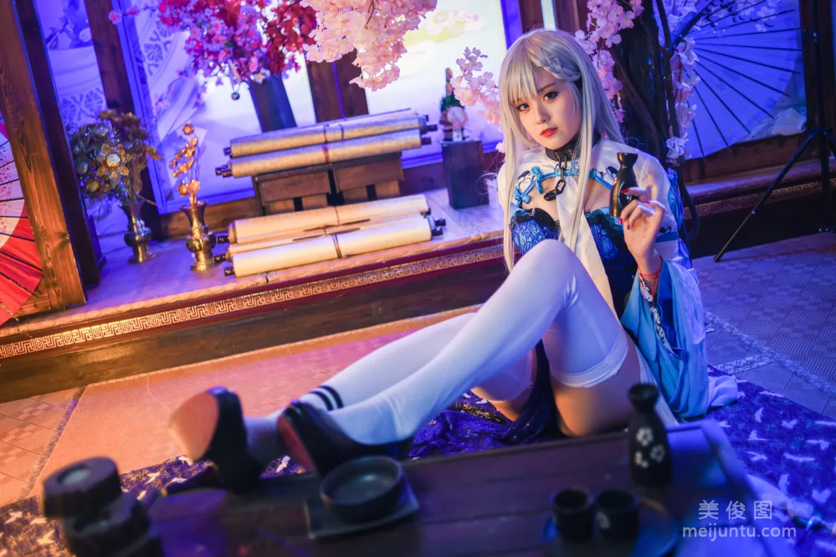 Coser Beauty Akisoso Qiu Chuchu, Belfast and Shiranui Photo Set photo 13
