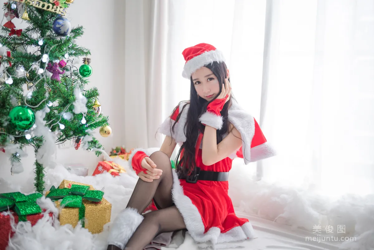 Mu Mianmian OwO, Santa Claus and Reindeer-chan Photo Set photo 12
