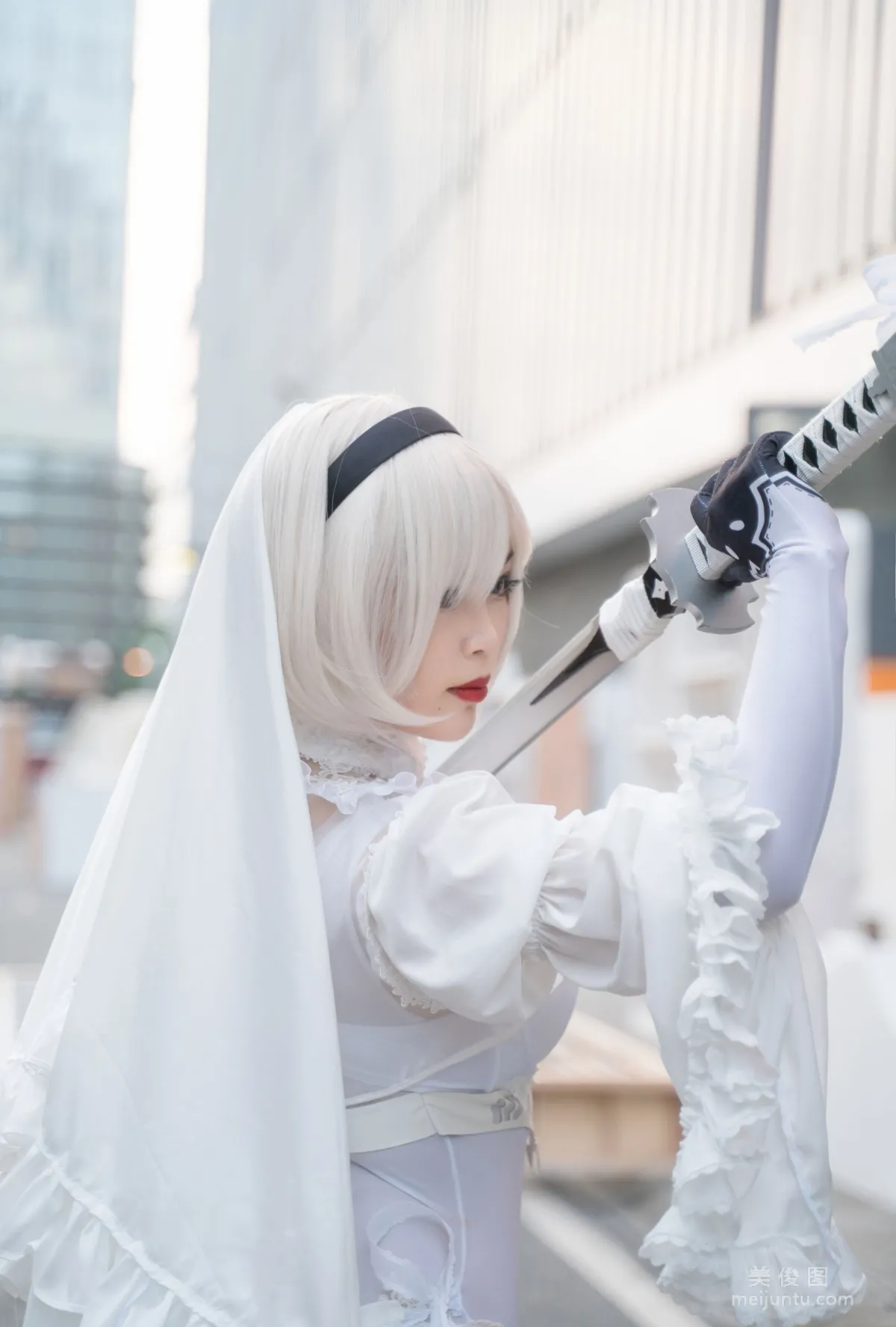 [美女Coser] -白烨- 《2b全套》 写真集120