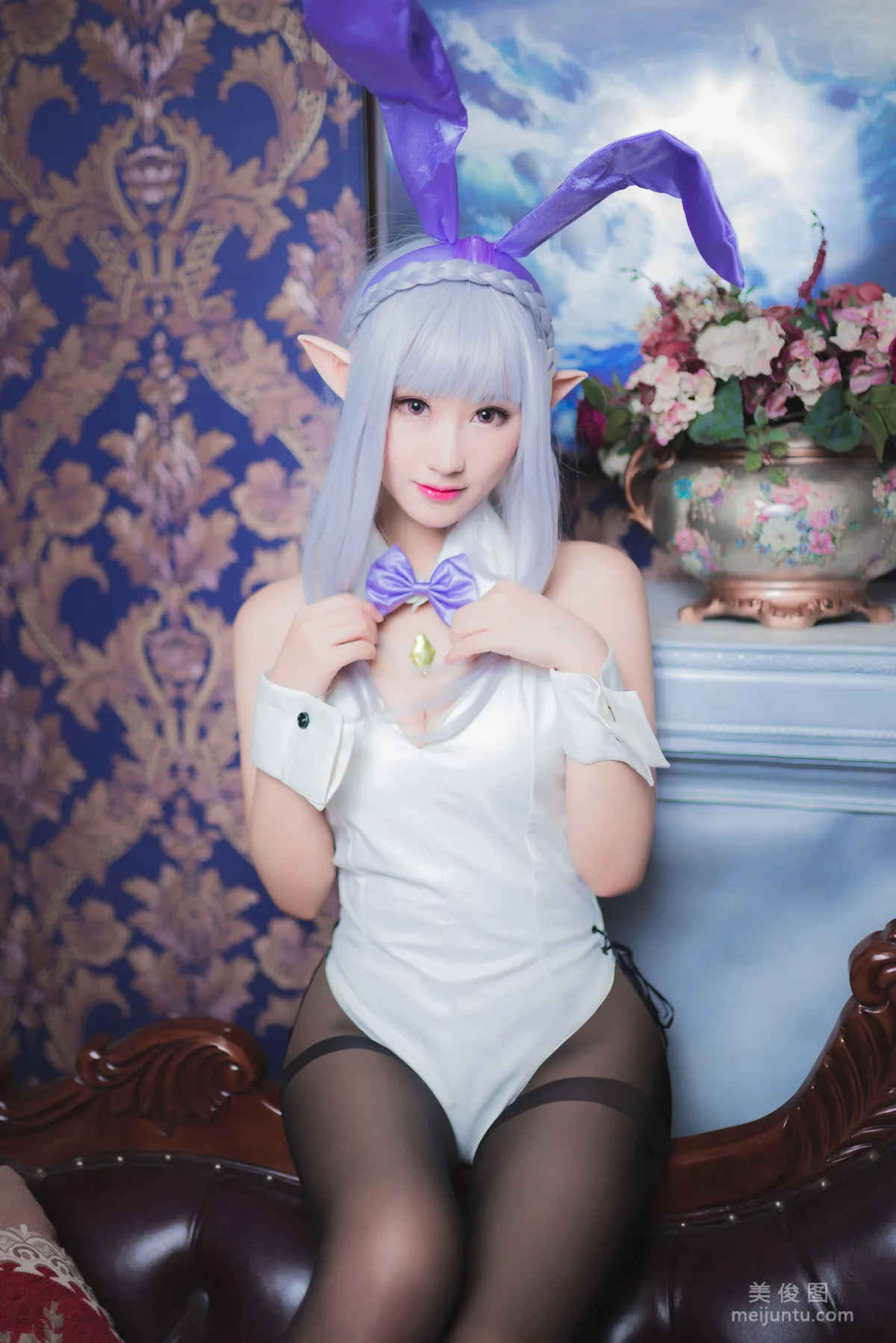 Cosplay Mo Xiaowu, Aimi Liya Bunny Girl, Photo Set photo 17