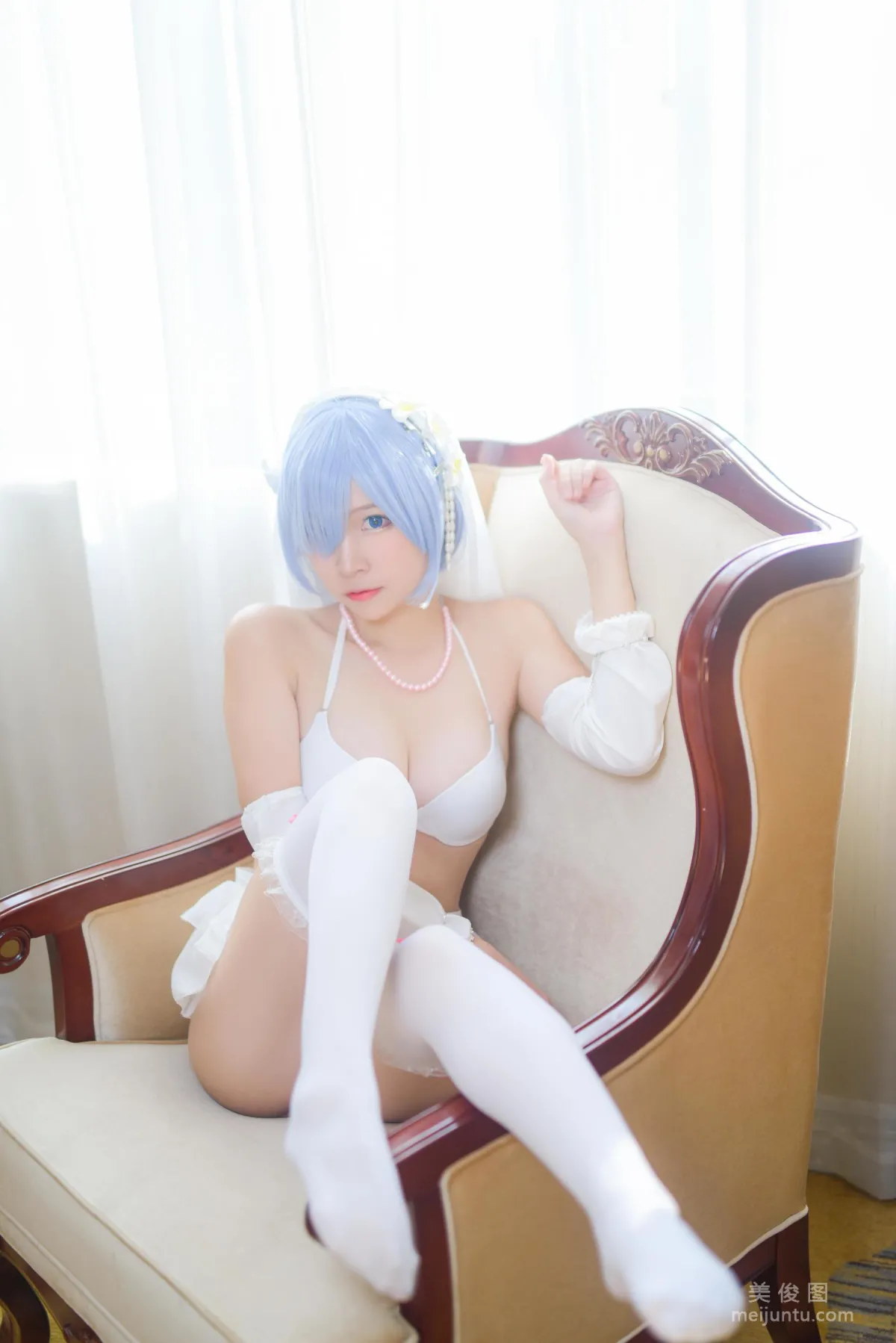 二佐Nisa 《蕾姆婚纱》 写真集30