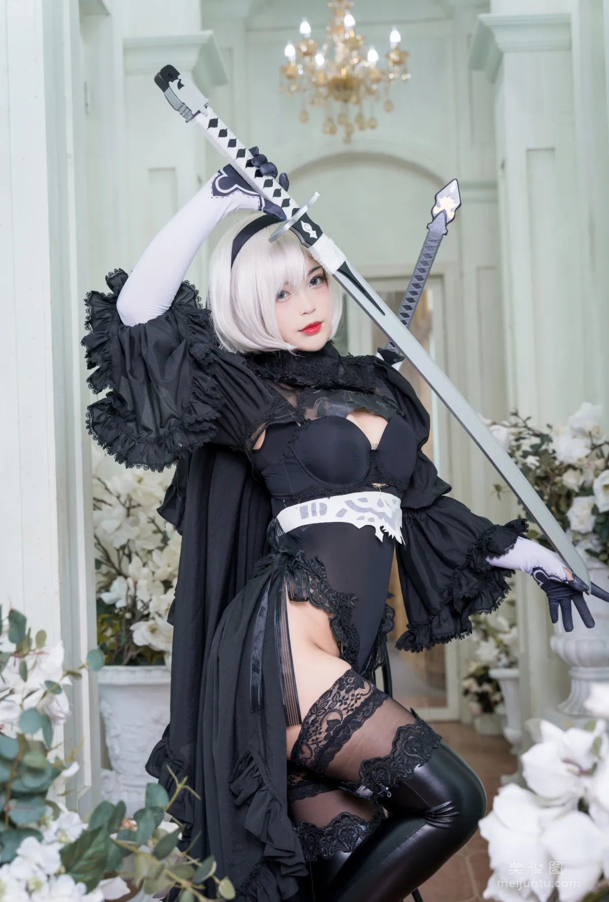 [美女Coser] -白烨- 《2b全套》 写真集3