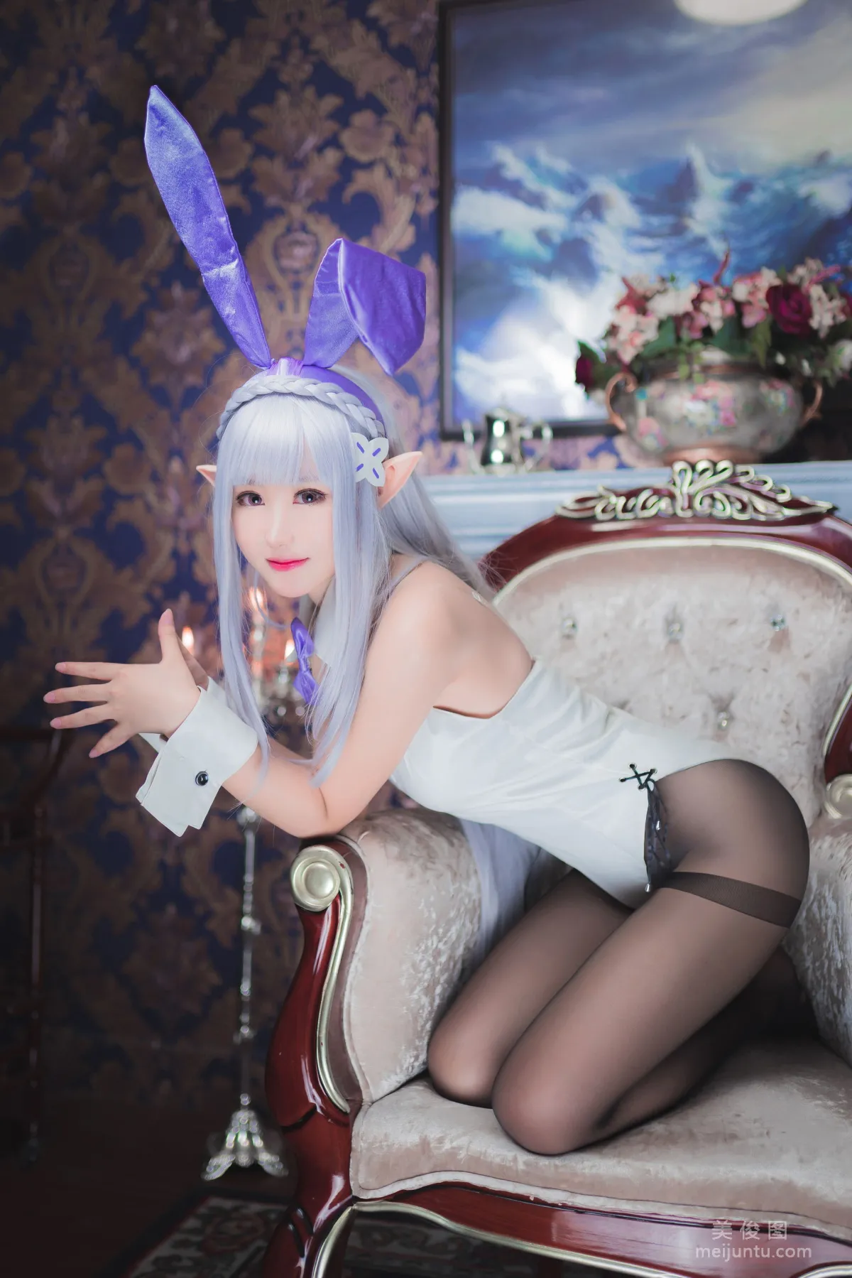 Cosplay Mo Xiaowu, Aimi Liya Bunny Girl, Photo Set photo 16