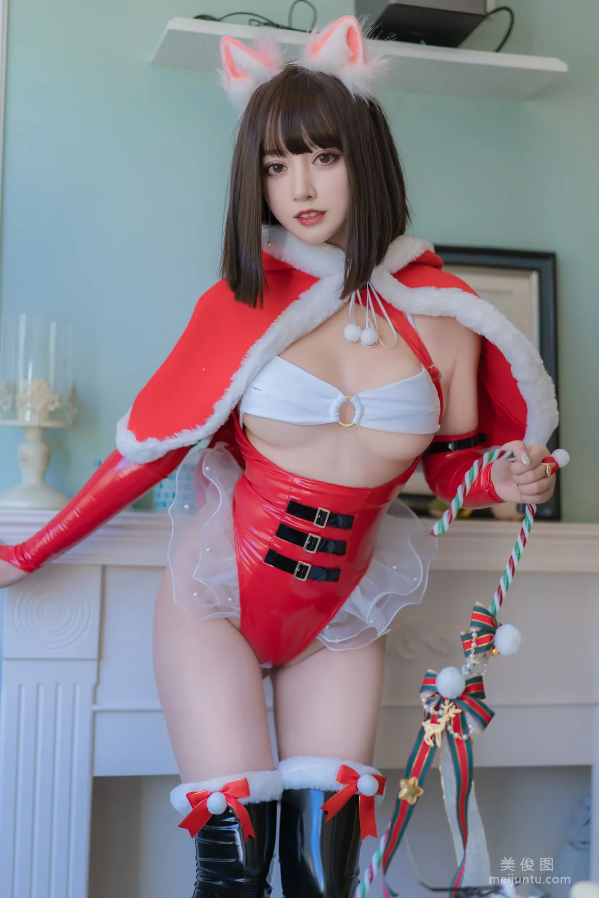 Beautiful Streamer Mixianxian sama, Christmas, Photo Set photo 26