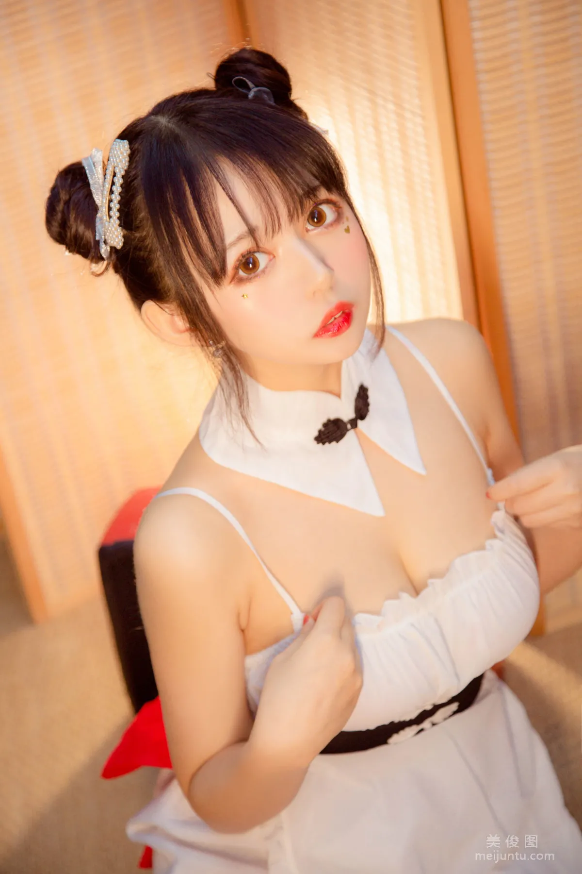 [Web Idols] Black Cat OvO, Chinese Style Photo Set photo 12