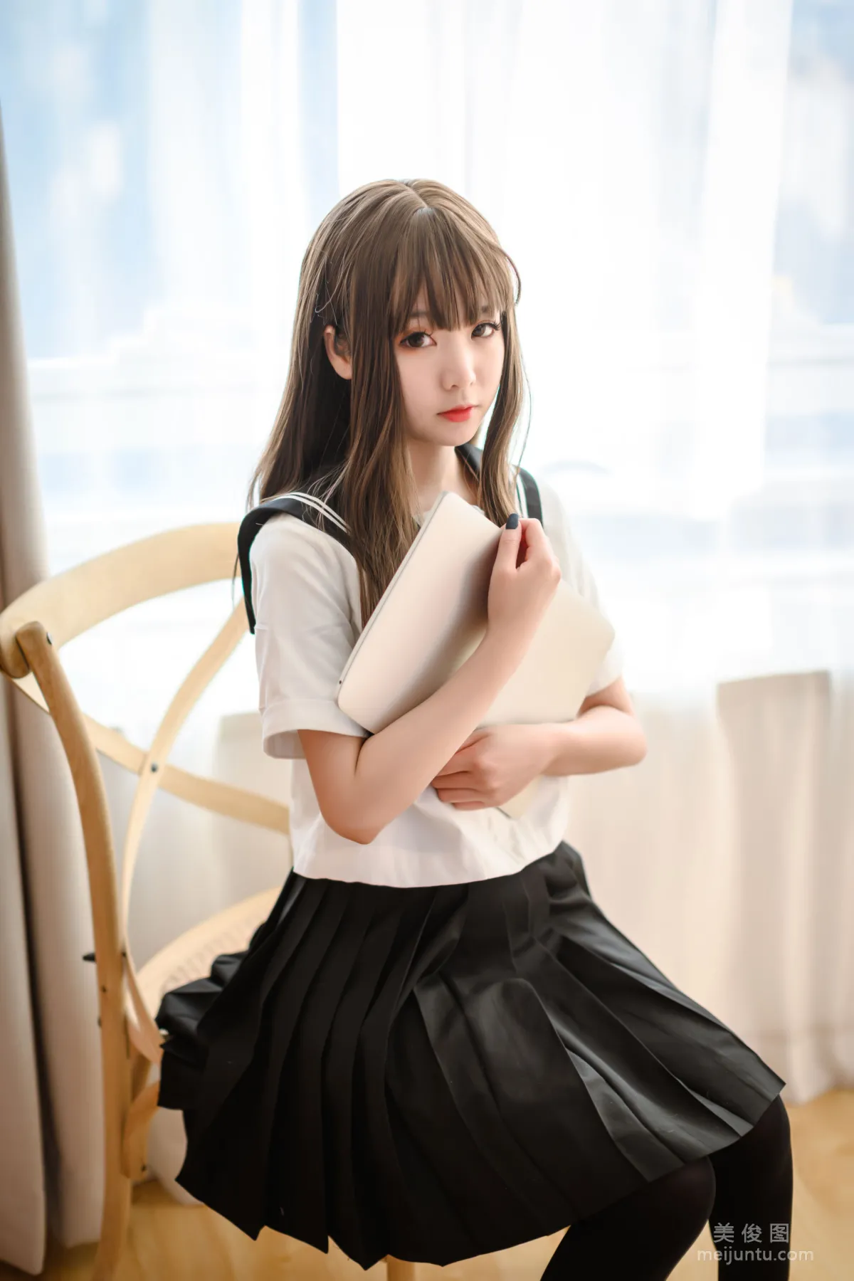Coser Shi Qingshui, JK Uniform Photo Set photo 2