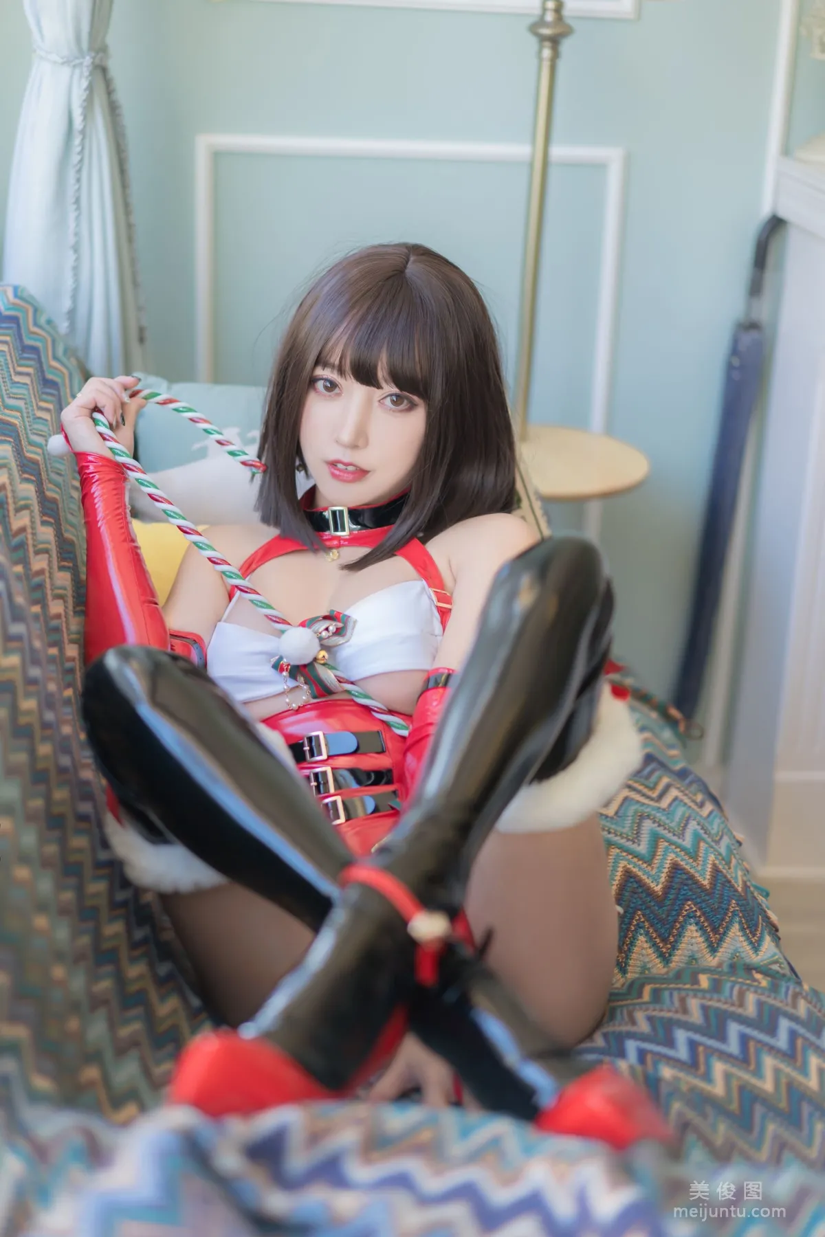 美女主播米线线sama 《圣诞》 写真集48