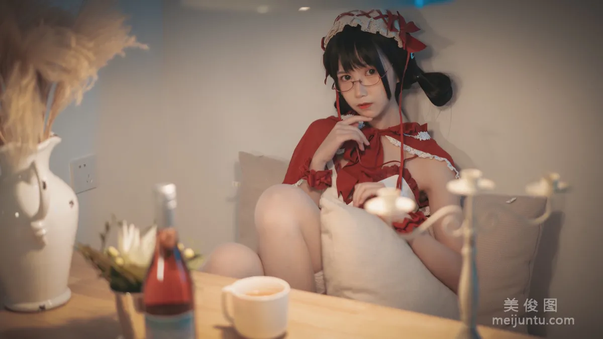 [Web Idol Coser] Zhuyue su, Little Red Riding Hood Photo Set photo 29