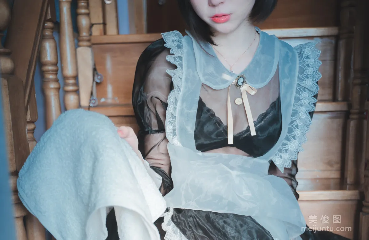 萌妹子Coser南鸽 《透明女仆》 写真集44