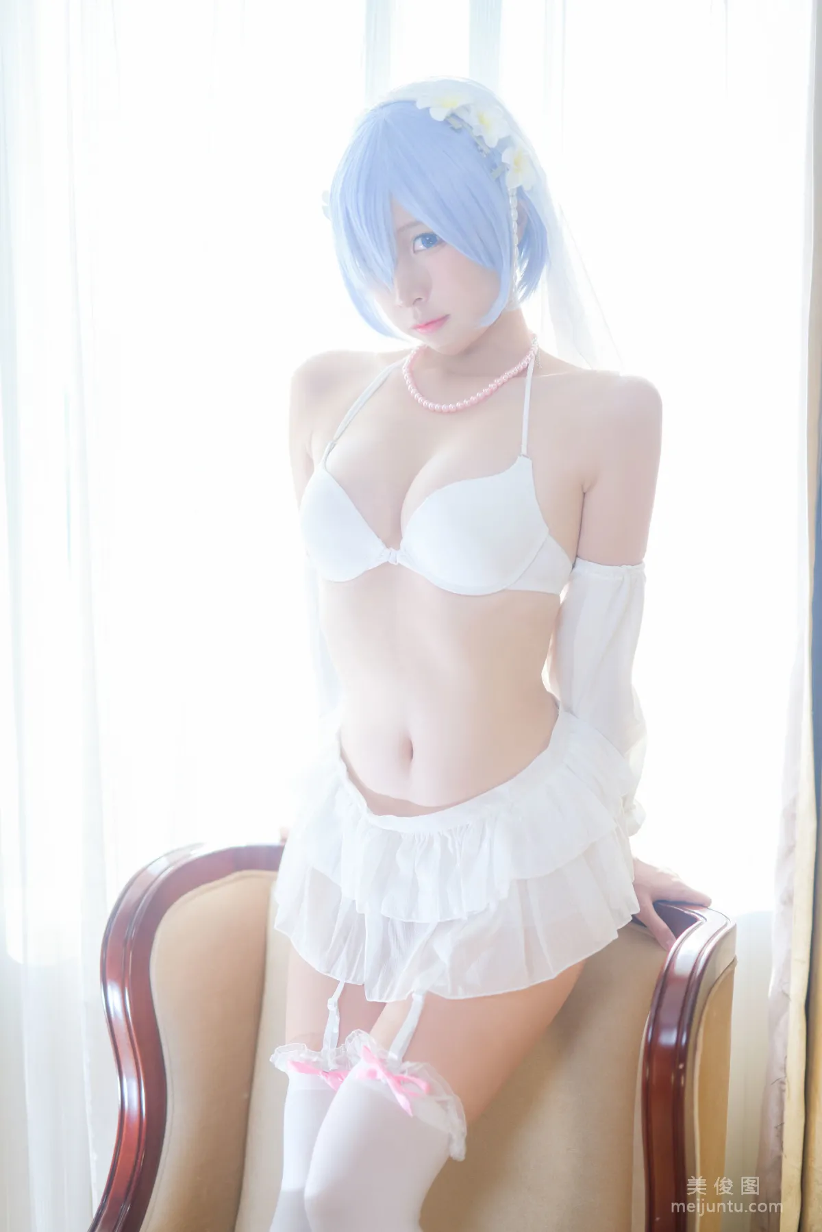 二佐Nisa 《蕾姆婚纱》 写真集34