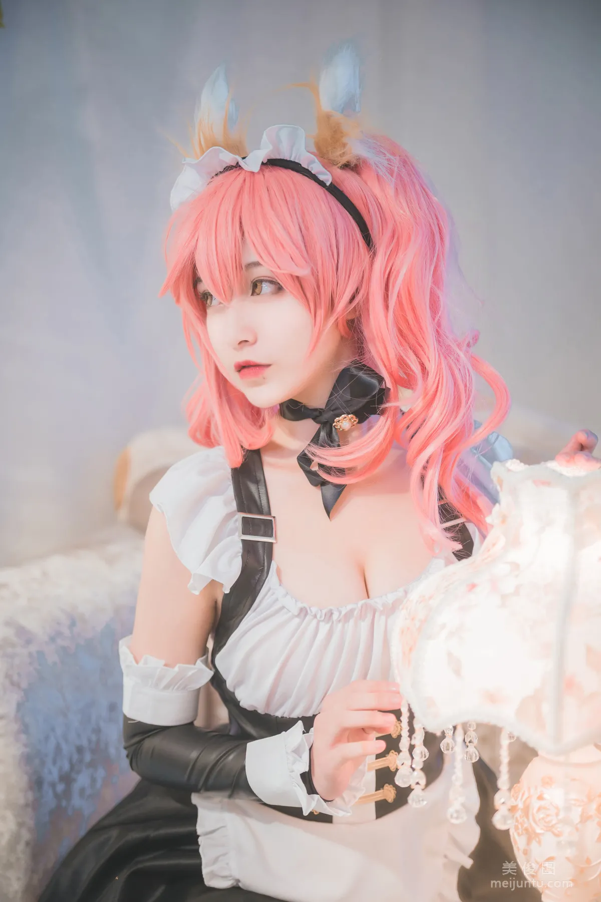 Beauty Coser Tieban Shaogui Wu w 'Tamamo-no-Mae Maid' Photo Set photo 8