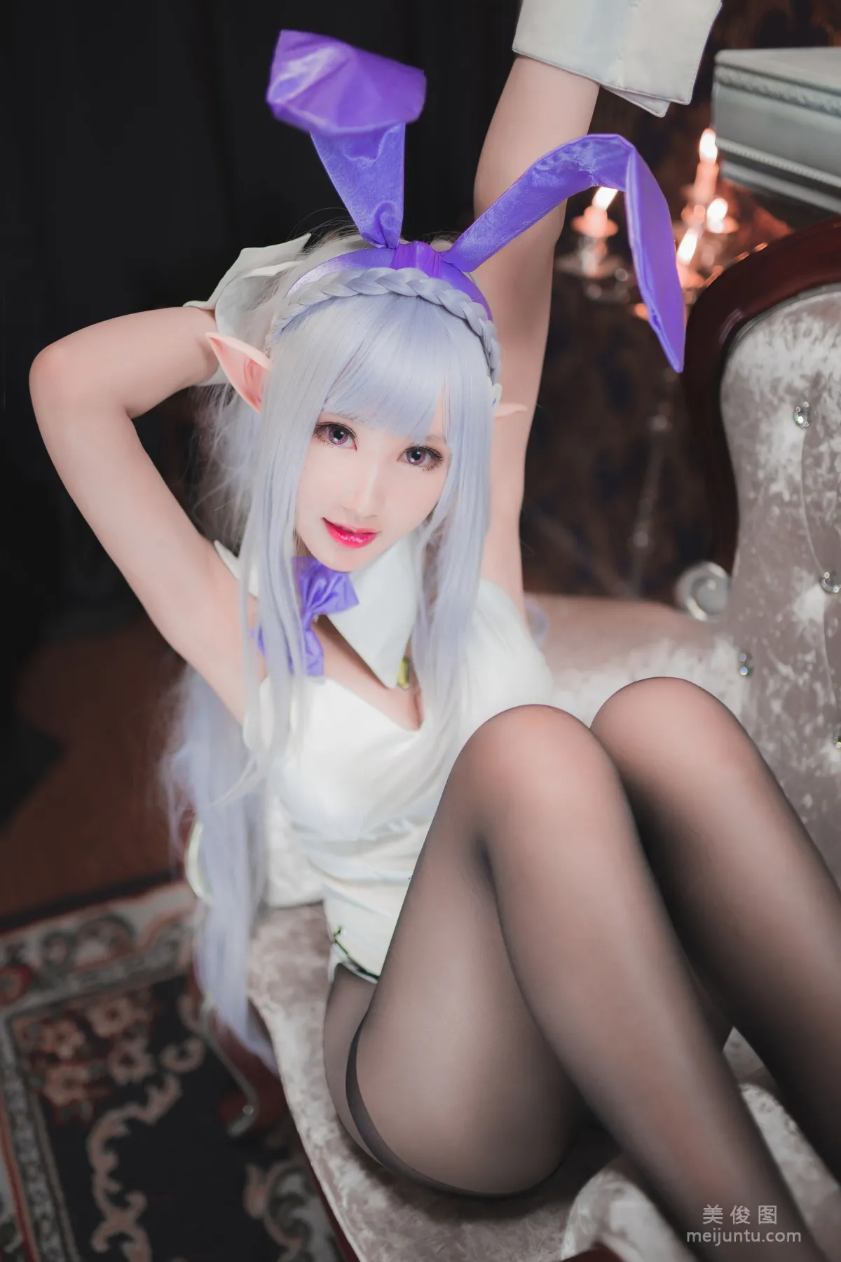 Cosplay Mo Xiaowu, Aimi Liya Bunny Girl, Photo Set photo 12